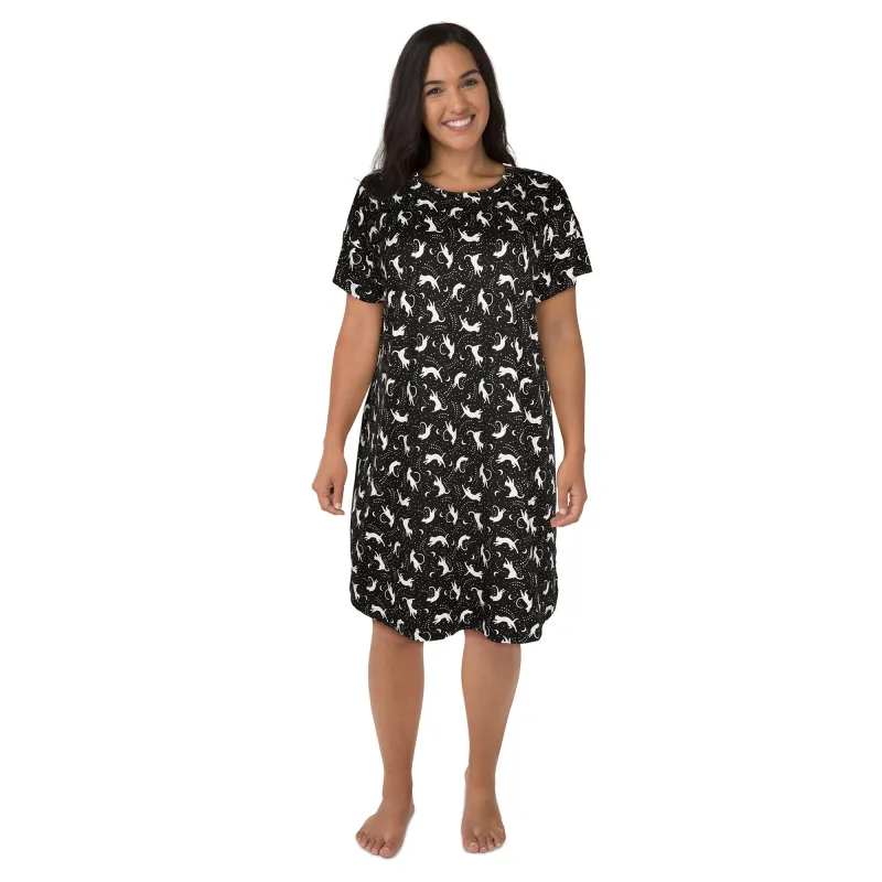 Carisma Women's Plus Peachy Screen Print Sleepshirt sold by Giant Tiger