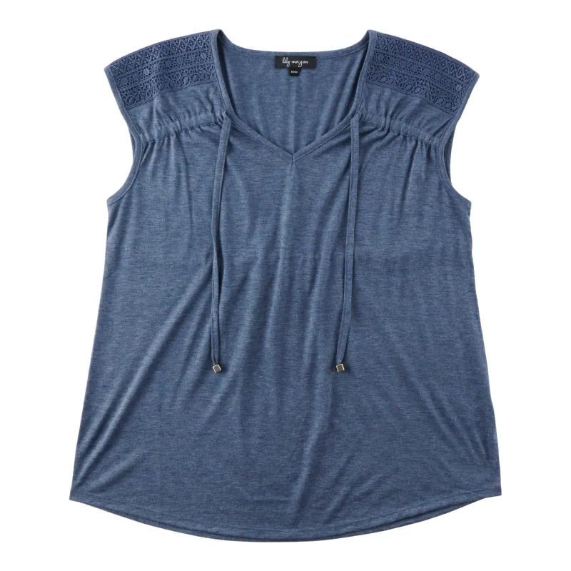lily morgan Women's Camisole with Crochet Detail sold by Giant Tiger