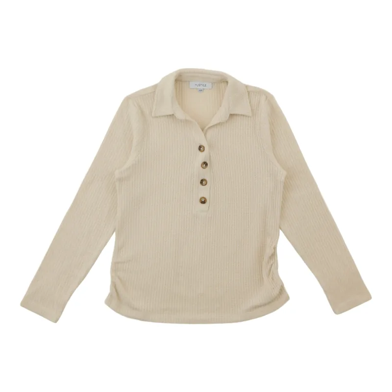 mySTYLE Women's Long Sleeve Top sold by Giant Tiger