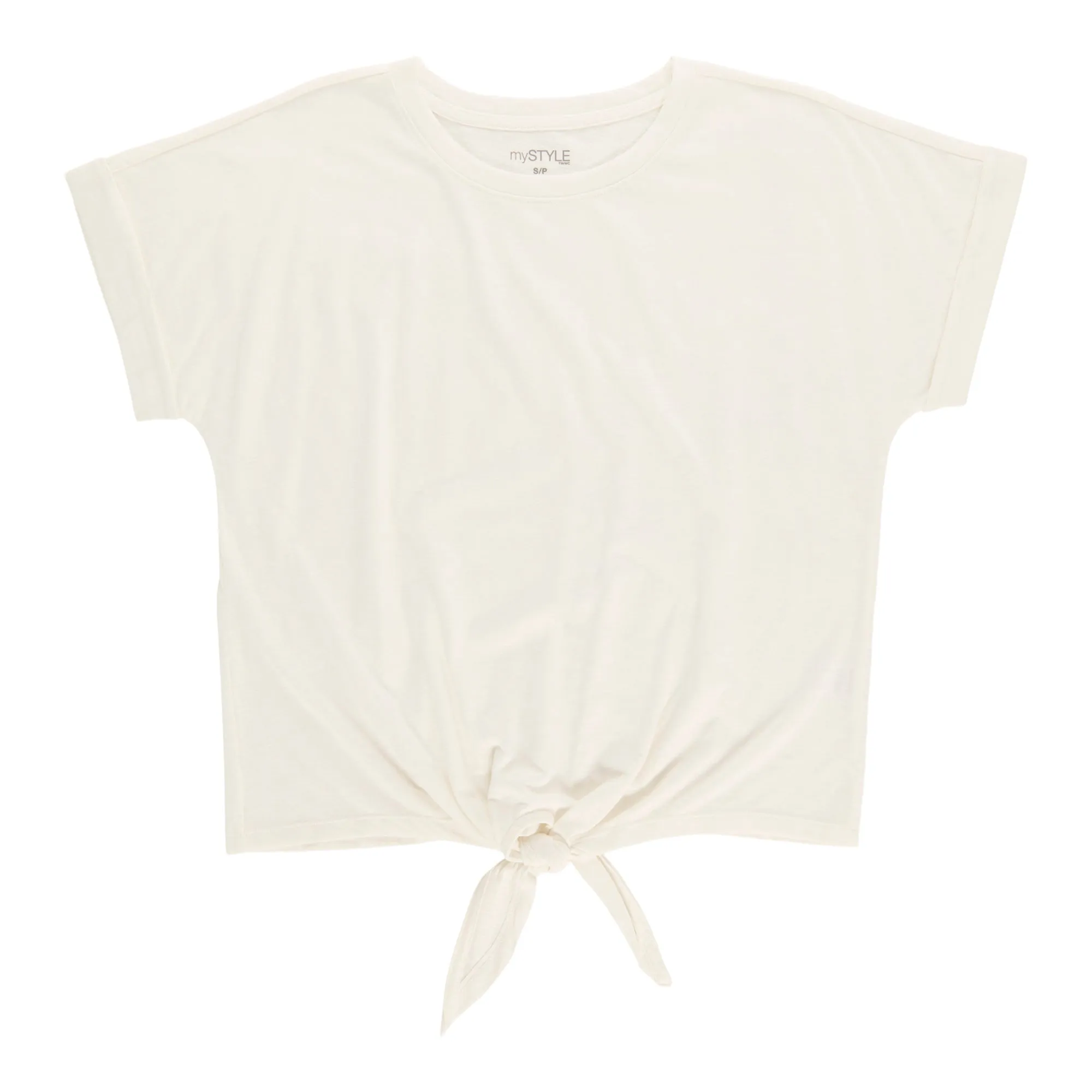 mySTYLE Women's Rolled Sleeves Tee sold by Giant Tiger