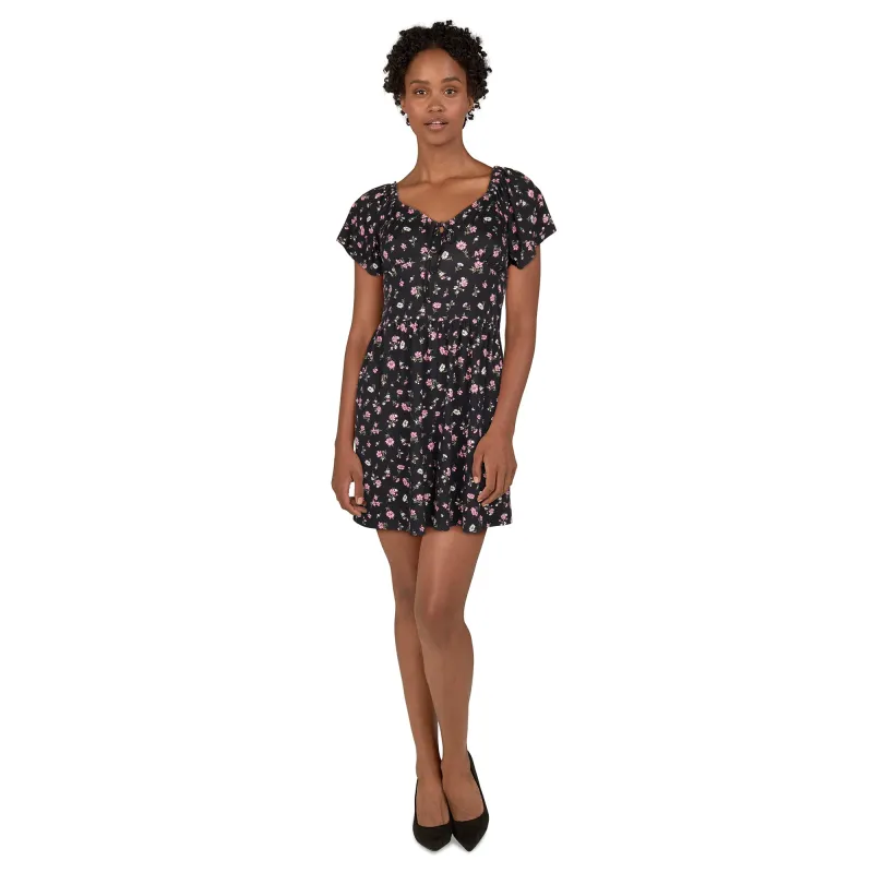 mySTYLE Women's Puff Sleeve Romper sold by Giant Tiger