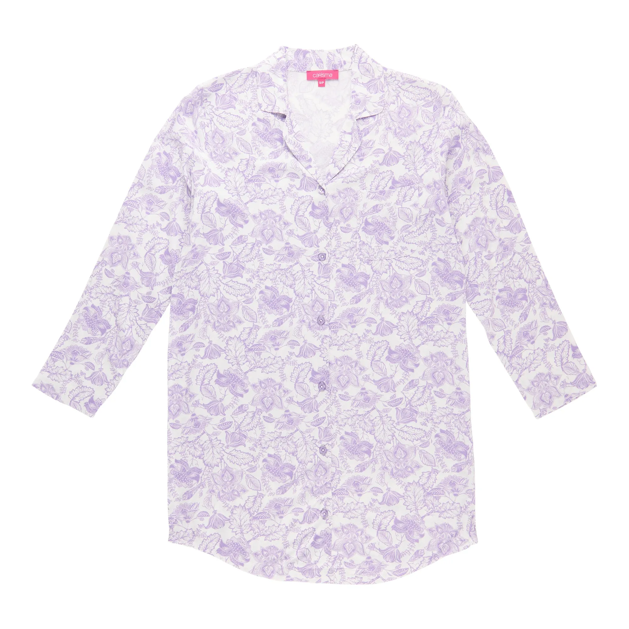 Carisma Women's Long Sleeve Tailored Nightgown sold by Giant Tiger product image thumbnail 3