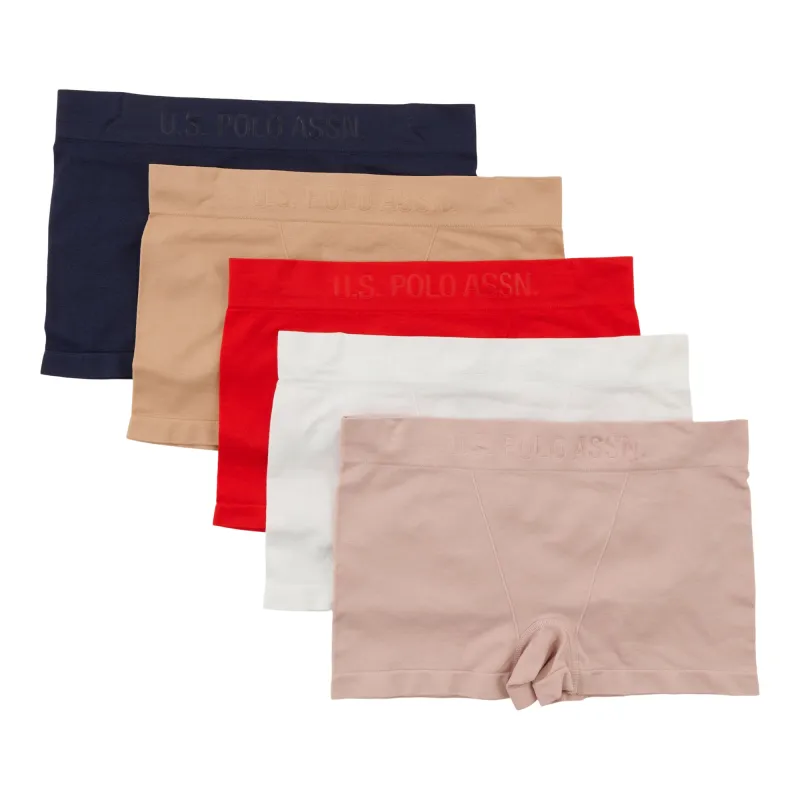 US Polo Women's Boy Shorts, 5-Pack sold by Giant Tiger