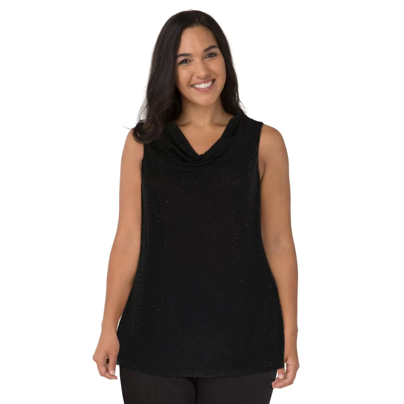 lily morgan Women's Plus Cowl Neck Camisole sold by Giant Tiger