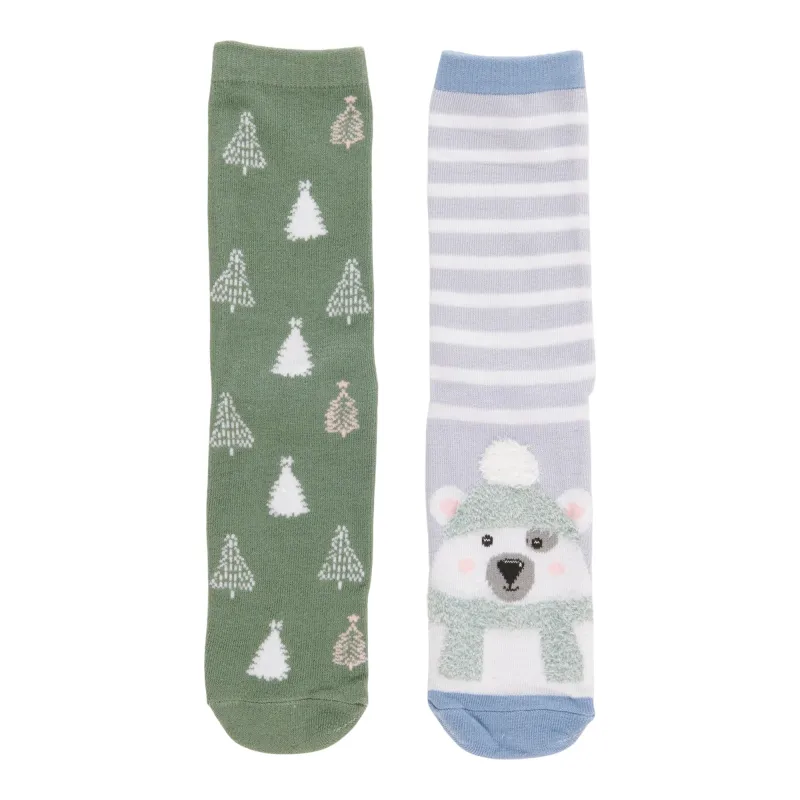 Women's Critter Cozy Socks, 2-Pack sold by Giant Tiger