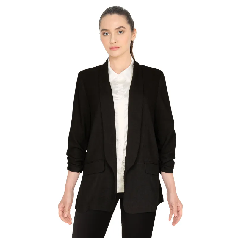 lily morgan Women's Crinkle Blazer sold by Giant Tiger