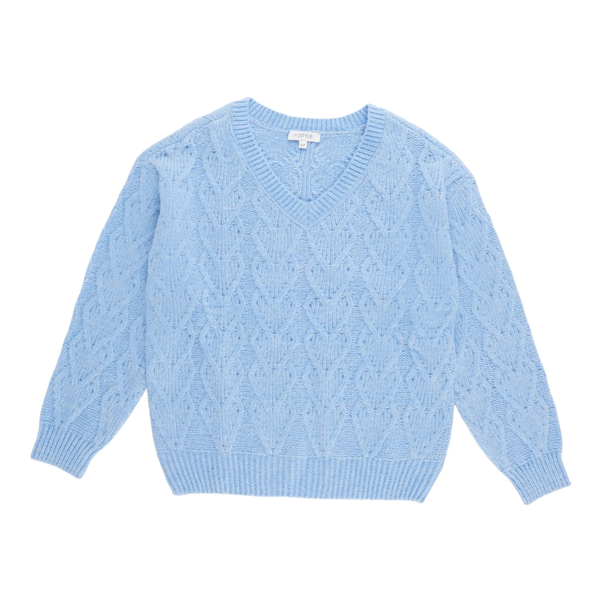 mySTYLE Women's Cable V-Neck Sweater sold by Giant Tiger product image thumbnail 2