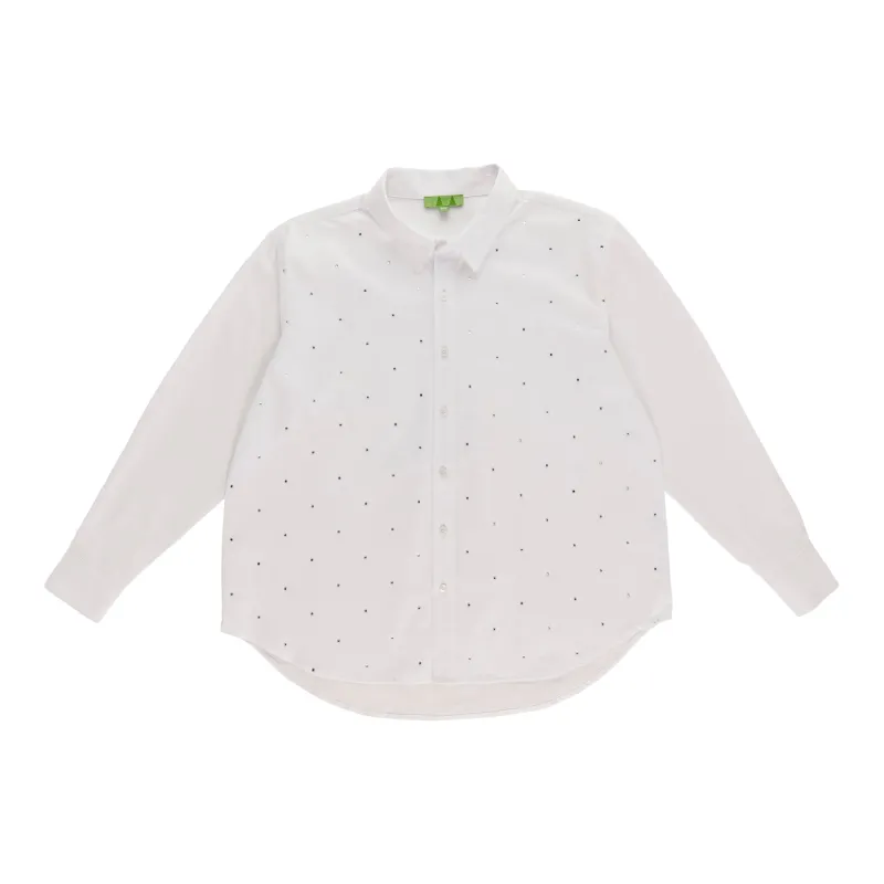 Comfy Cozy Women's Rhinestone Button-Up Shirt sold by Giant Tiger