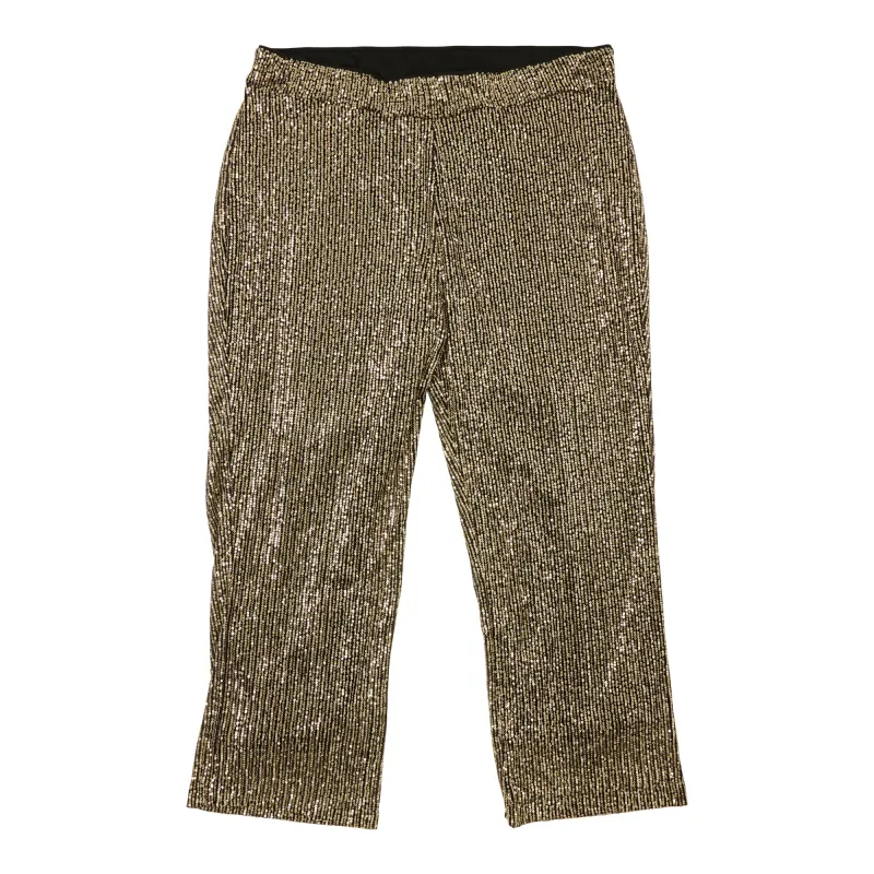 lily morgan Women's Plus Sequin Wide-Leg Pants sold by Giant Tiger