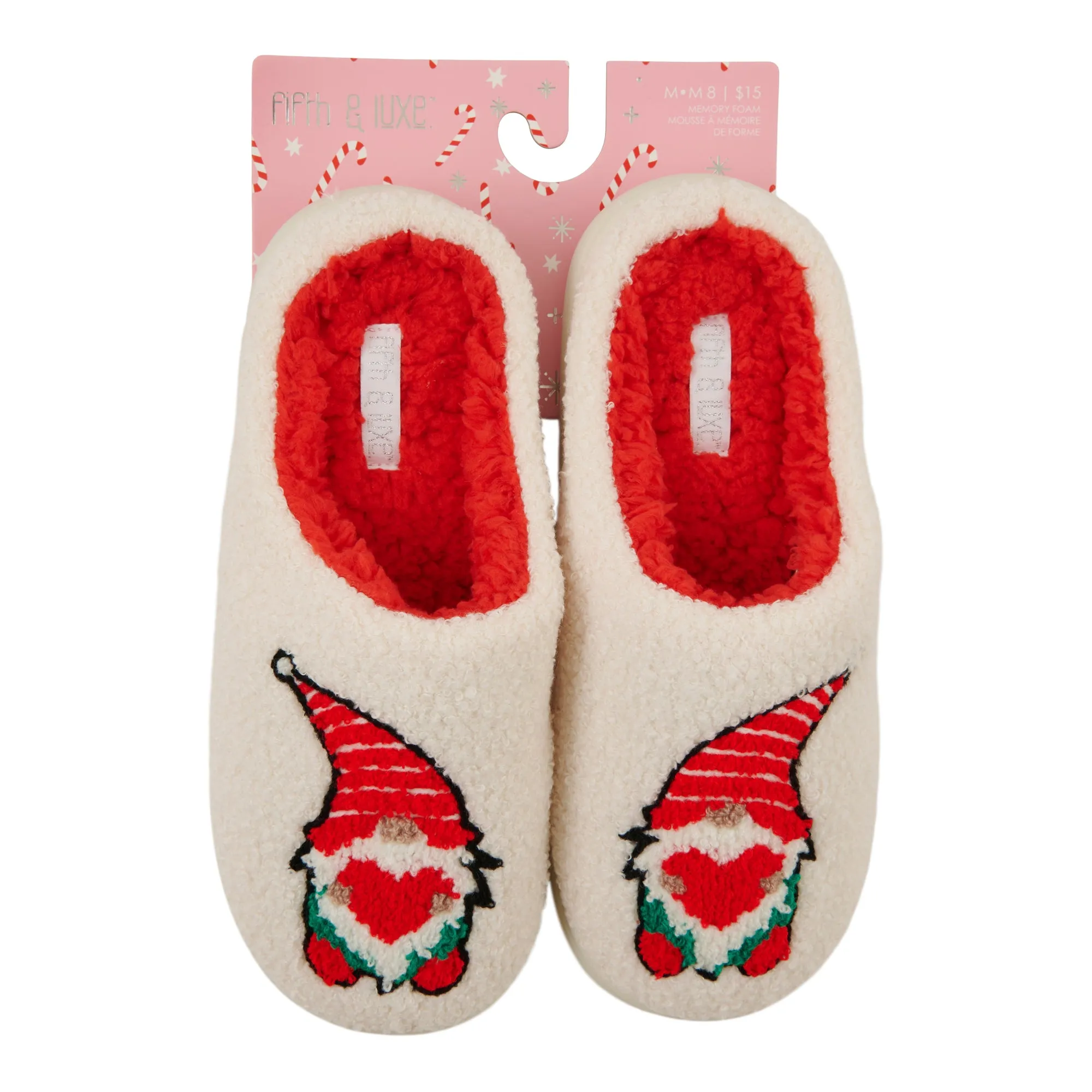 Comfy Cozy Women's Holiday Berber Scuff Slippers sold by Giant Tiger product image thumbnail 4