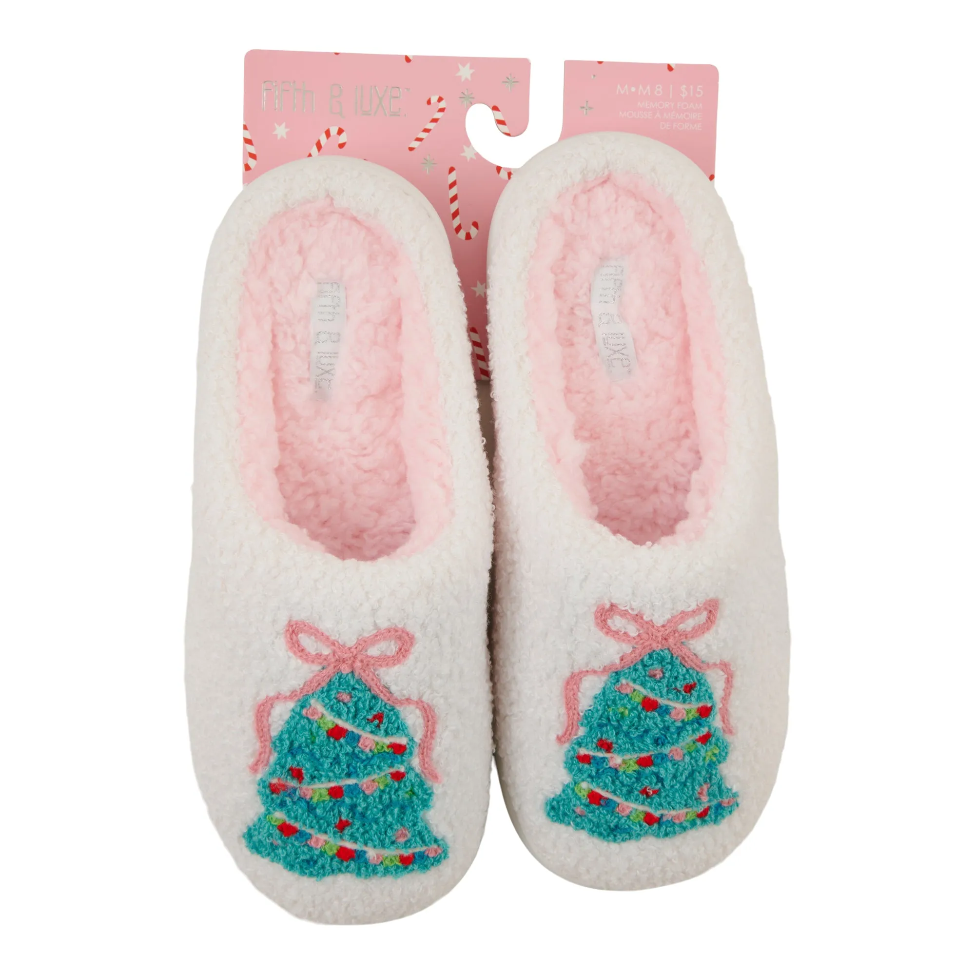 Comfy Cozy Women's Holiday Berber Scuff Slippers sold by Giant Tiger product image thumbnail 2