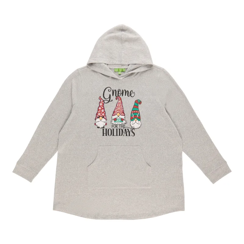 Comfy Cozy Women's Plus Holiday Hoodie sold by Giant Tiger