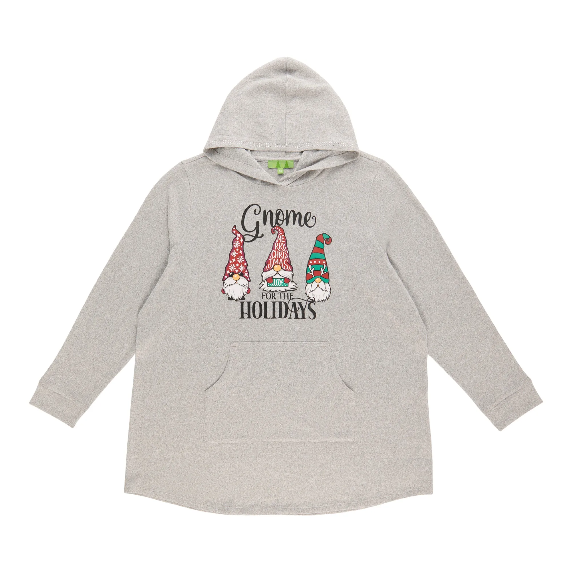 Comfy Cozy Women's Plus Holiday Hoodie sold by Giant Tiger