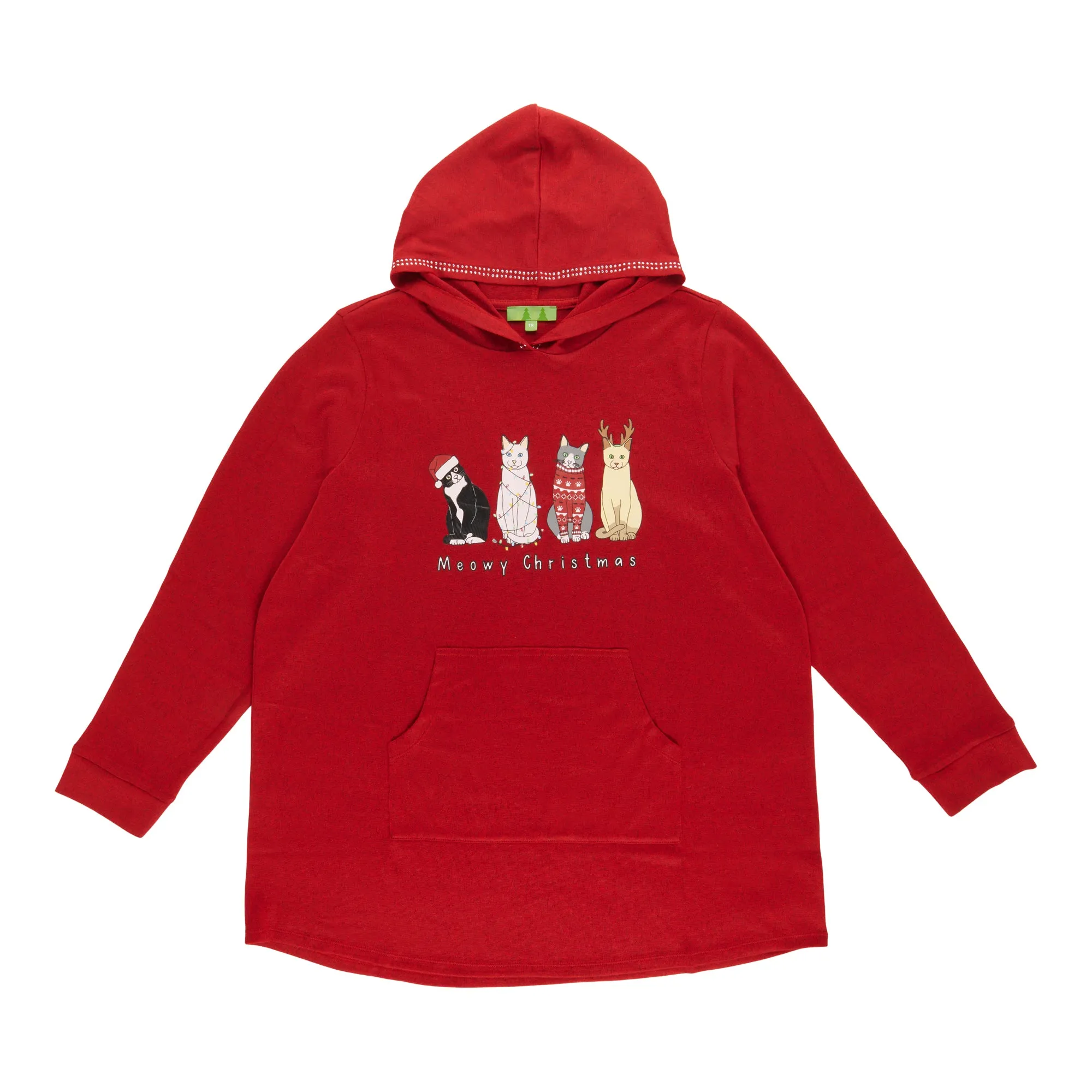 Comfy Cozy Women's Plus Holiday Hoodie sold by Giant Tiger product image thumbnail 2