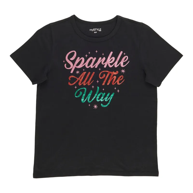 mySTYLE Women's Crew Neck T-Shirt sold by Giant Tiger