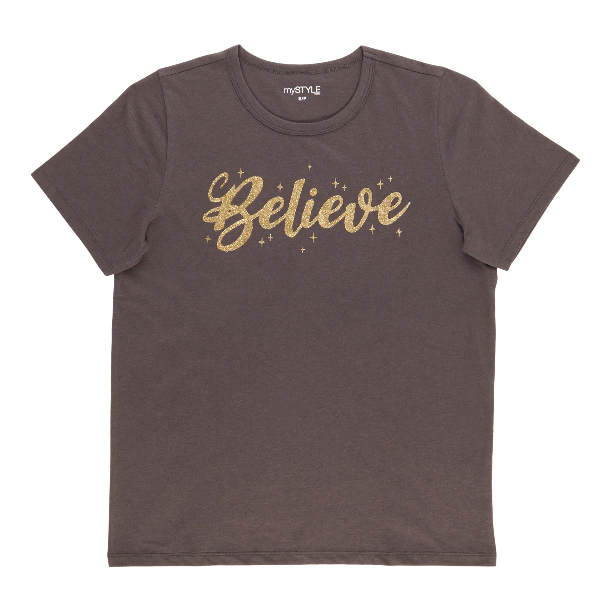 mySTYLE Women's Crew Neck T-Shirt sold by Giant Tiger product image thumbnail 2