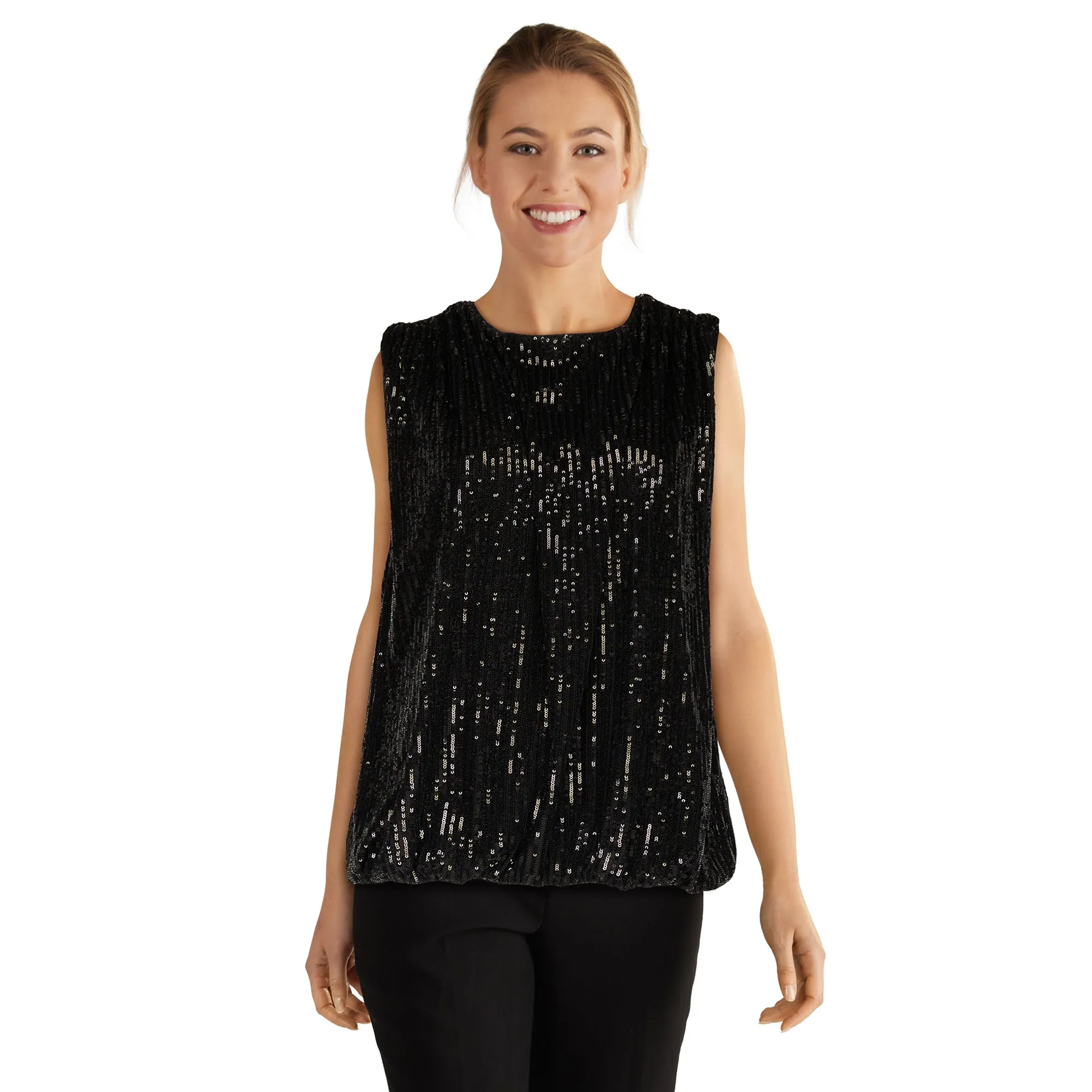 lily morgan Women's Sequined Camisole sold by Giant Tiger