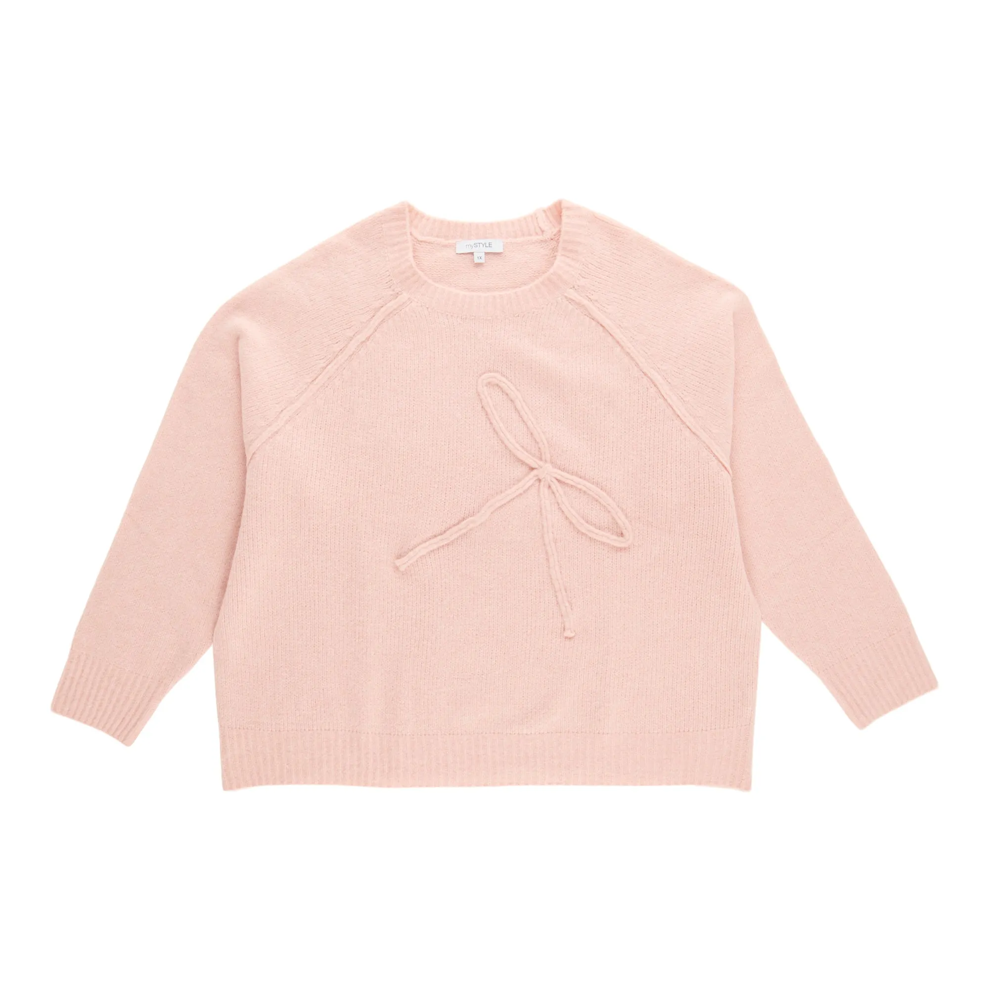 mySTYLE Women's Plus Bow Sweater sold by Giant Tiger product image thumbnail 2