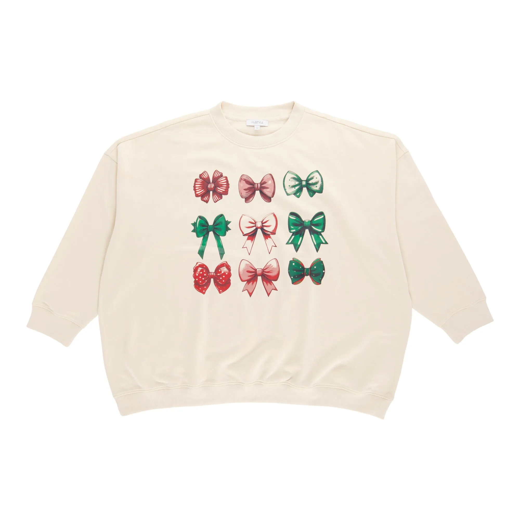 mySTYLE Women's Plus Long Sleeve Crew Neck Sweater sold by Giant Tiger