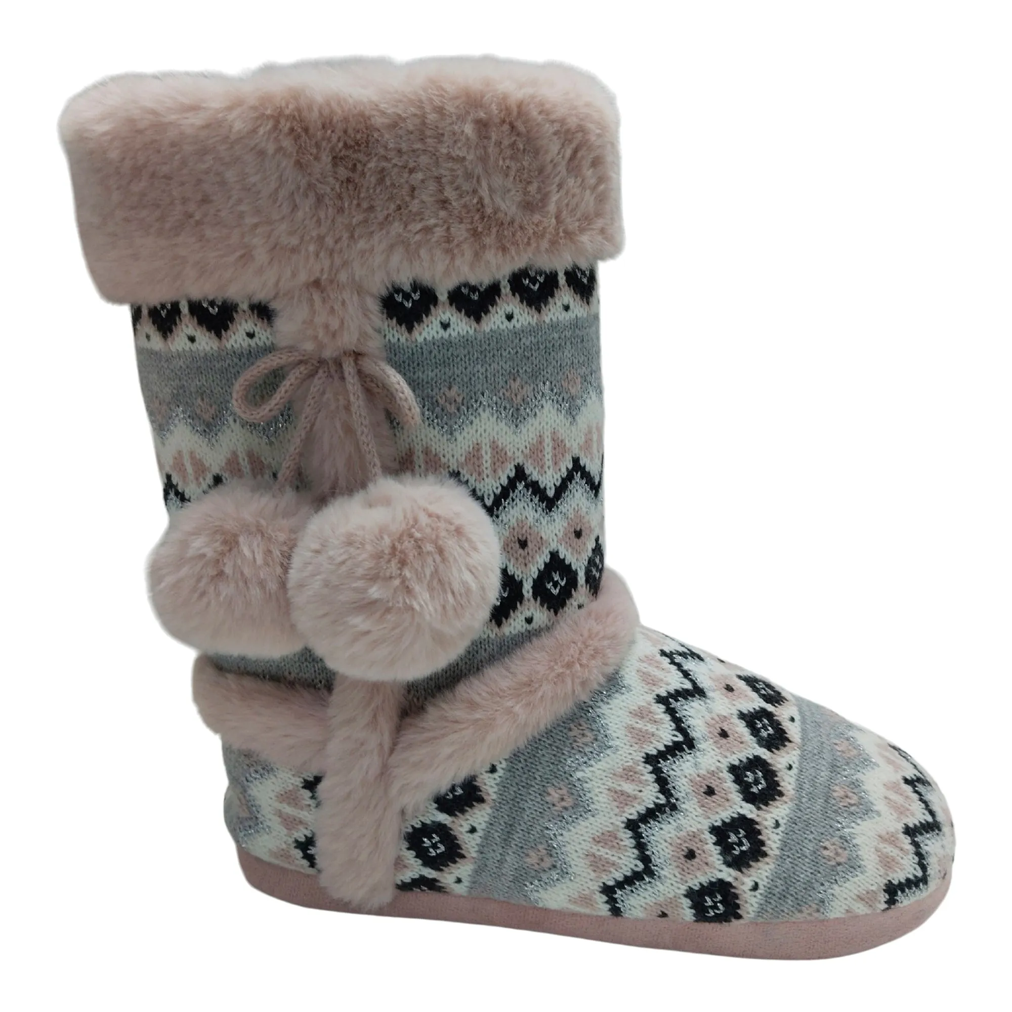 Carisma Women's Fair Isle Knit Booties sold by Giant Tiger product image thumbnail 2