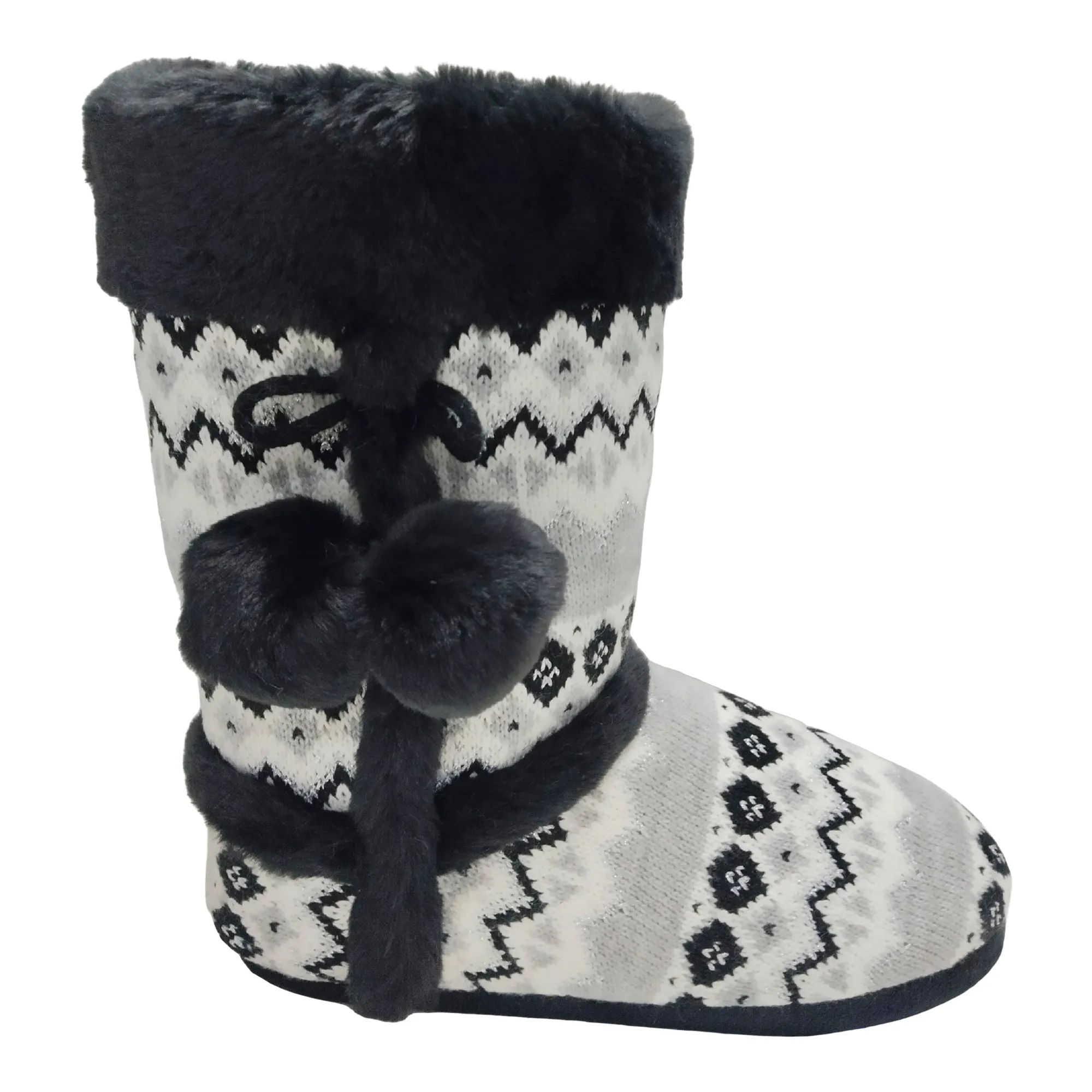 Carisma Women's Fair Isle Knit Booties sold by Giant Tiger product image thumbnail 3