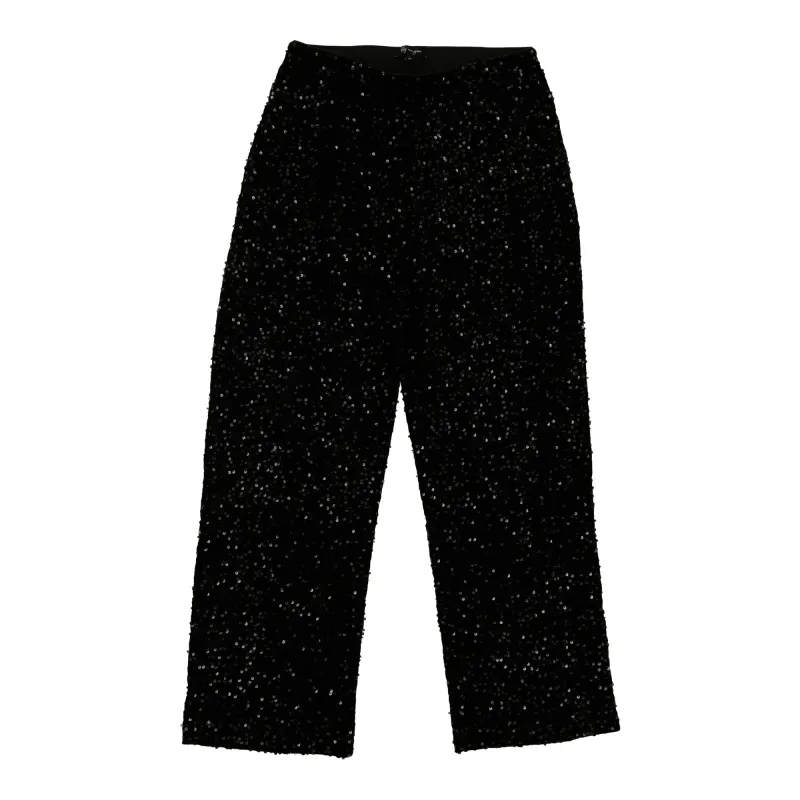 lily morgan Women's Velvet Sequin Wide-Leg Pants sold by Giant Tiger