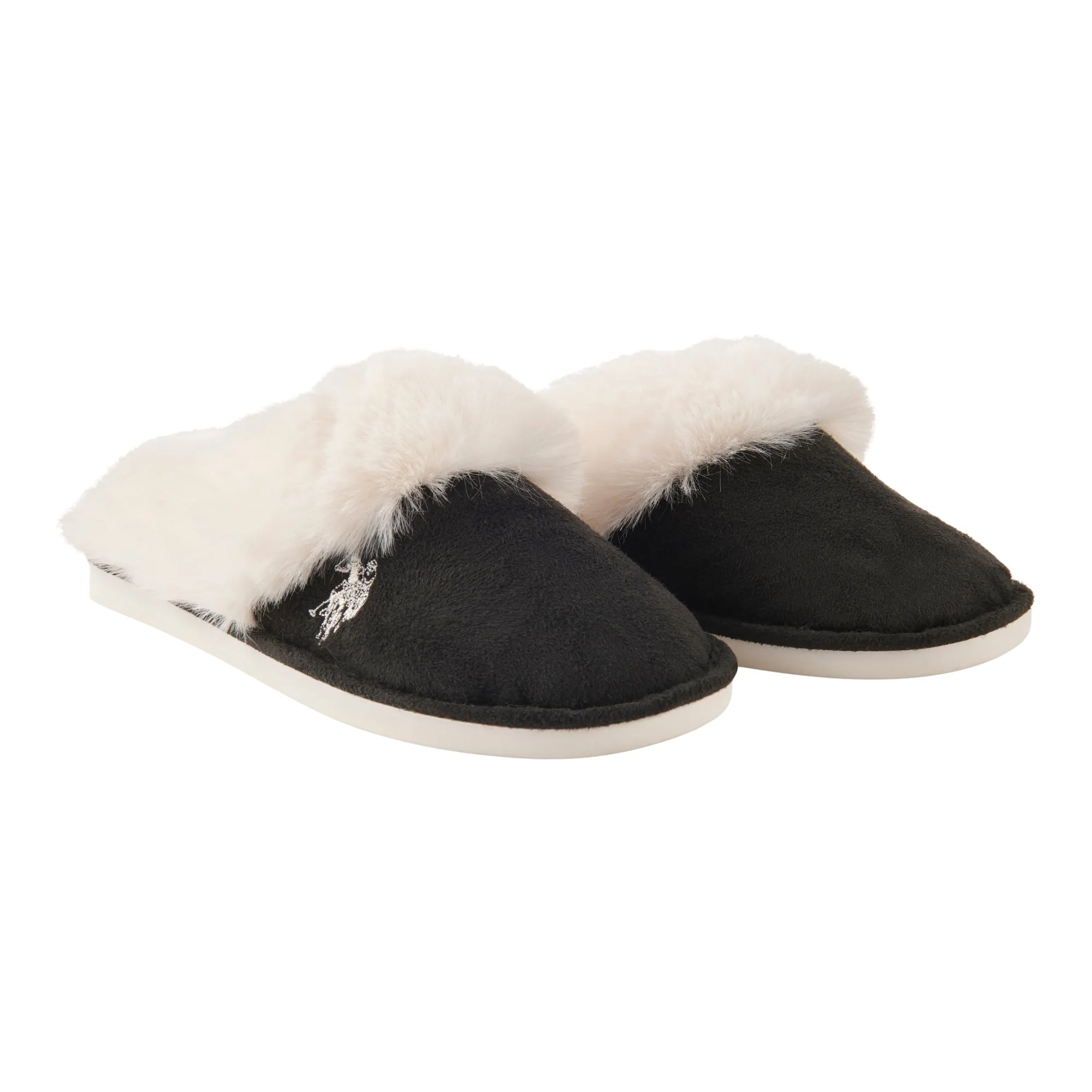 U.S. Polo Women's Plush Scuff Slippers sold by Giant Tiger product image thumbnail 3