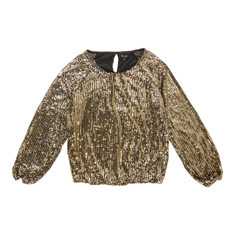 lily morgan Women's Sequin Top sold by Giant Tiger