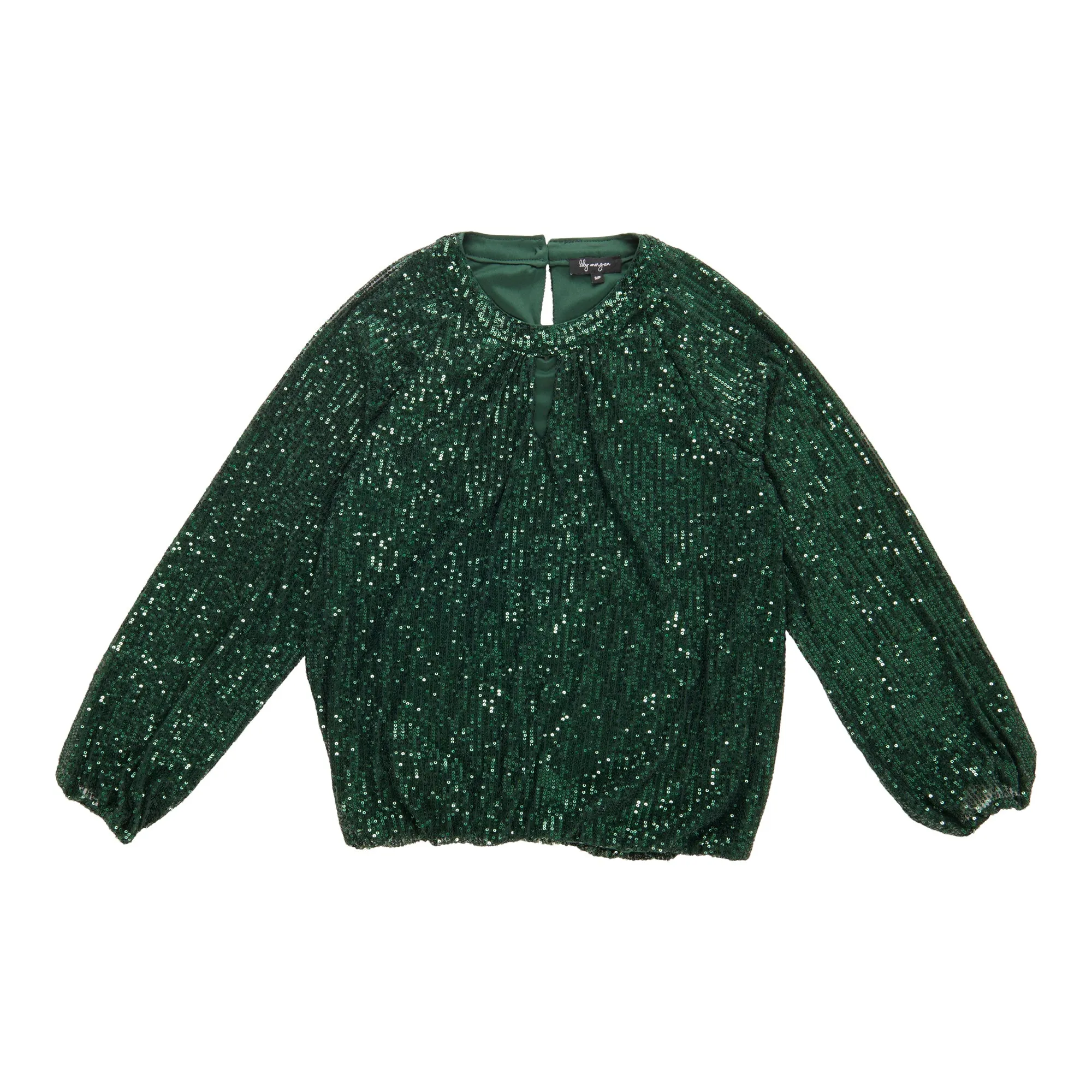 lily morgan Women's Sequin Keyhole Top sold by Giant Tiger product image thumbnail 3