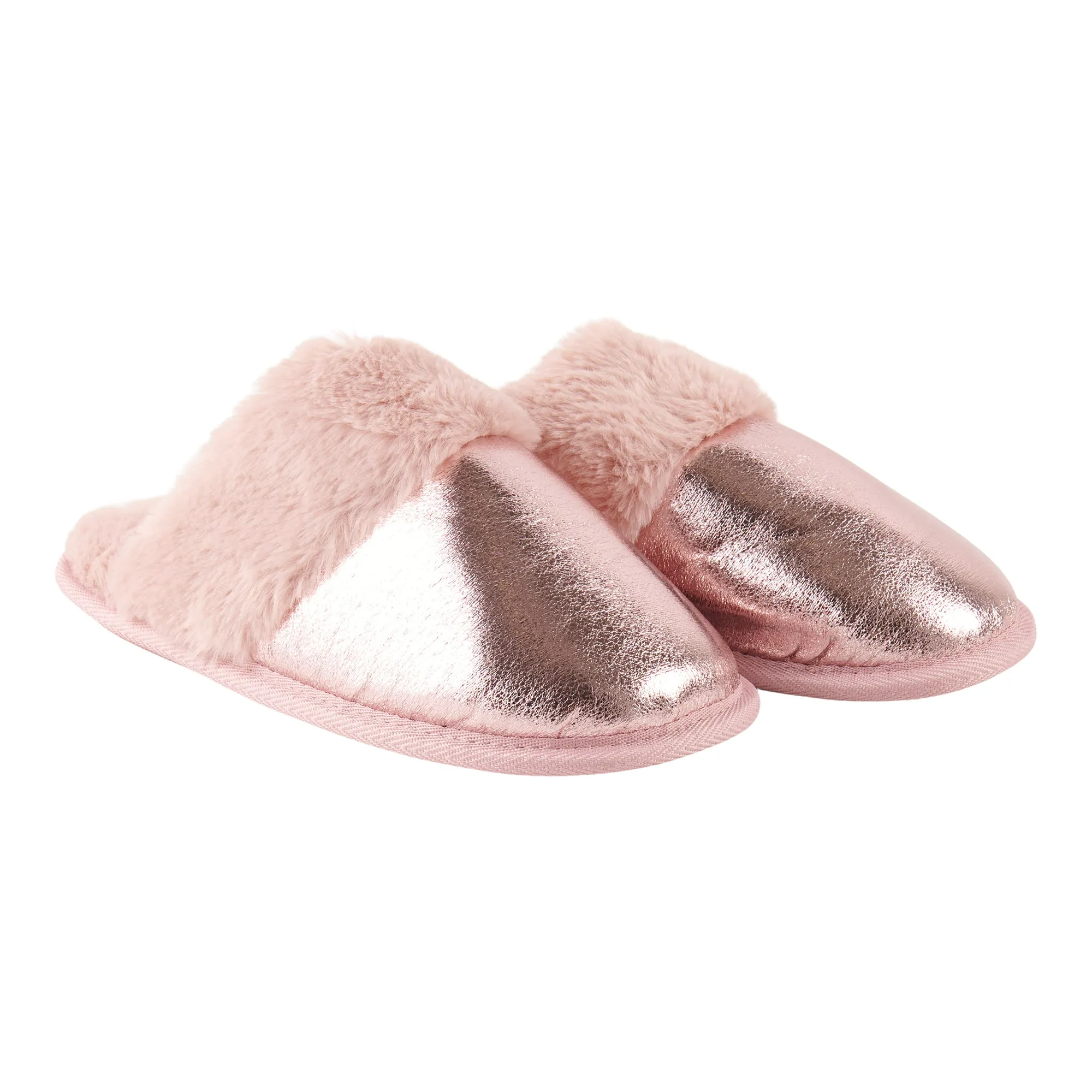 Comfy Cozy Women's Plush Shimmer Slippers sold by Giant Tiger product image thumbnail 3