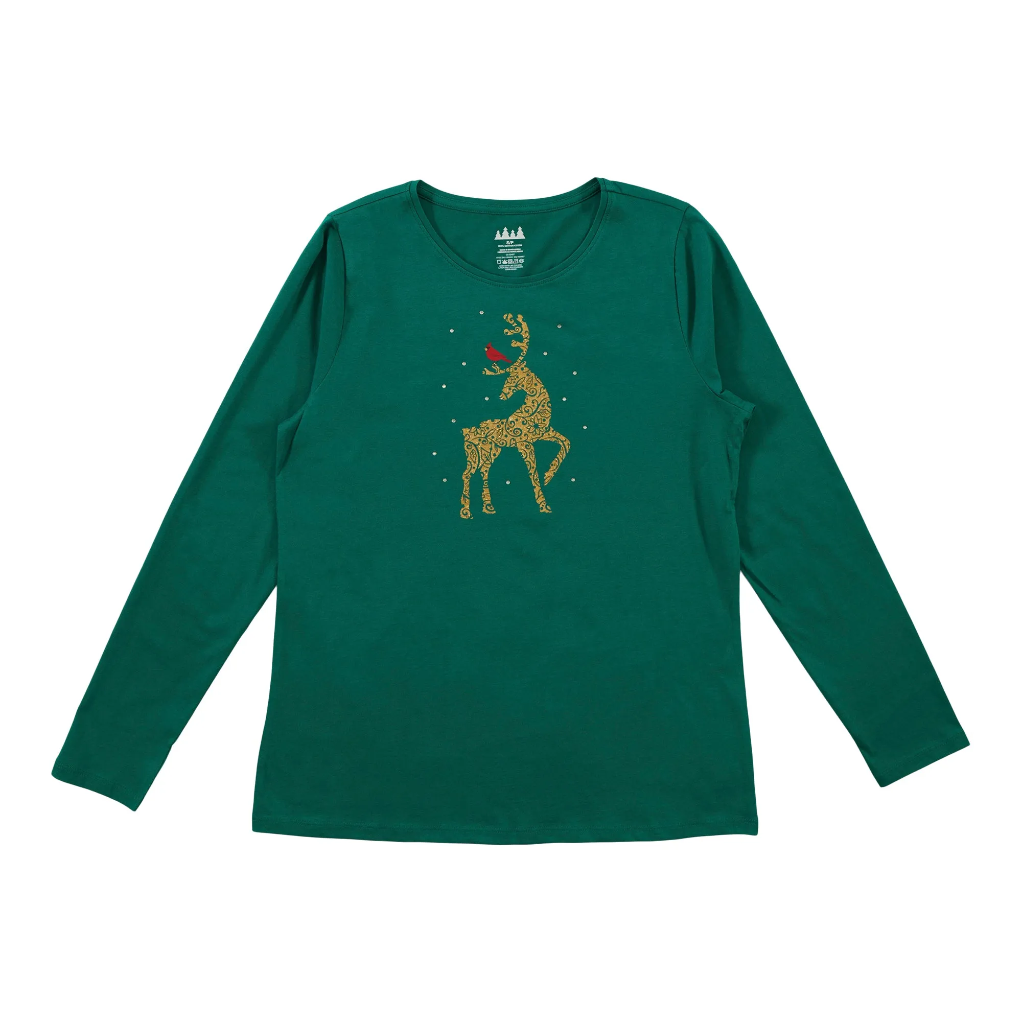 Comfy Cozy Women's Christmas Long Sleeve Top sold by Giant Tiger product image thumbnail 3