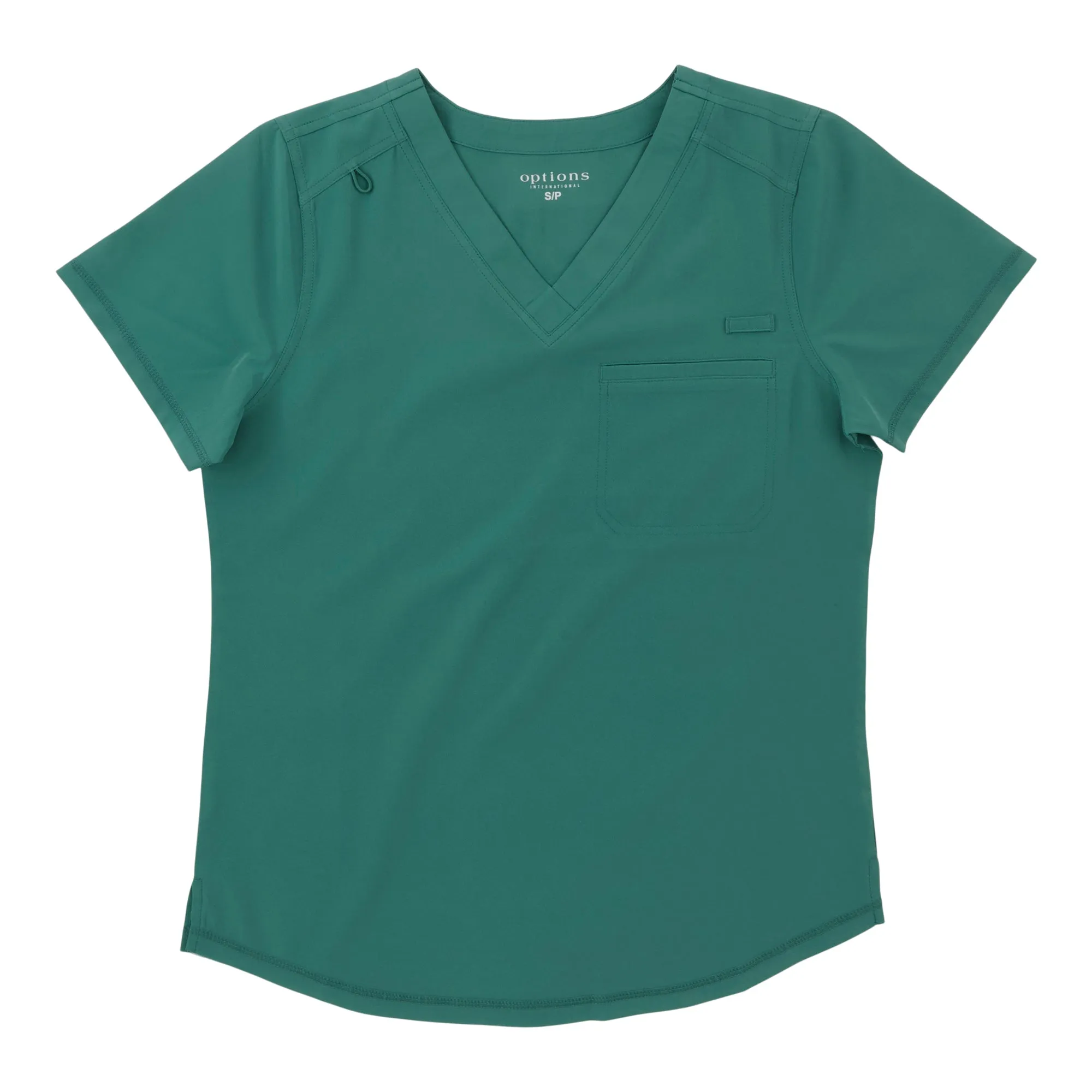Options Women's Solid Scrub Top sold by Giant Tiger