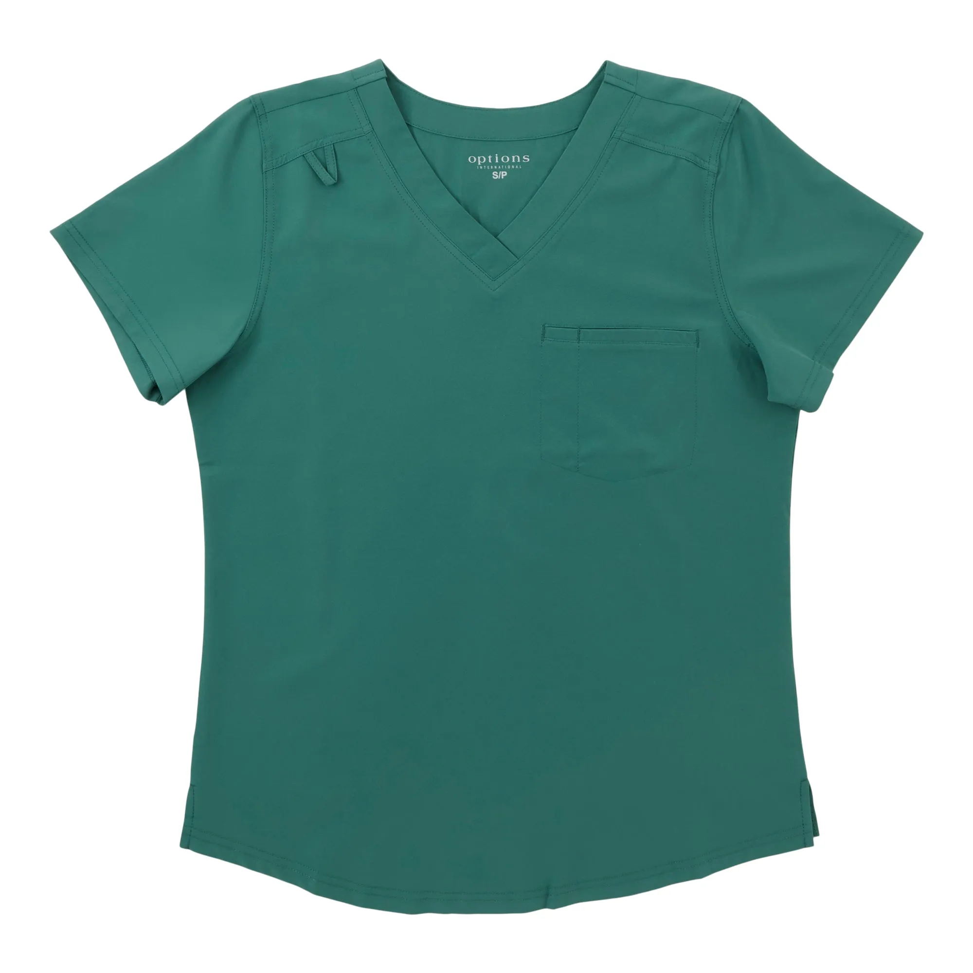 Options Women's Solid Scrub Top sold by Giant Tiger