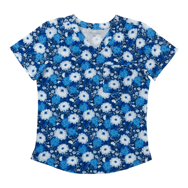 Options Women's Printed Scrub Top sold by Giant Tiger