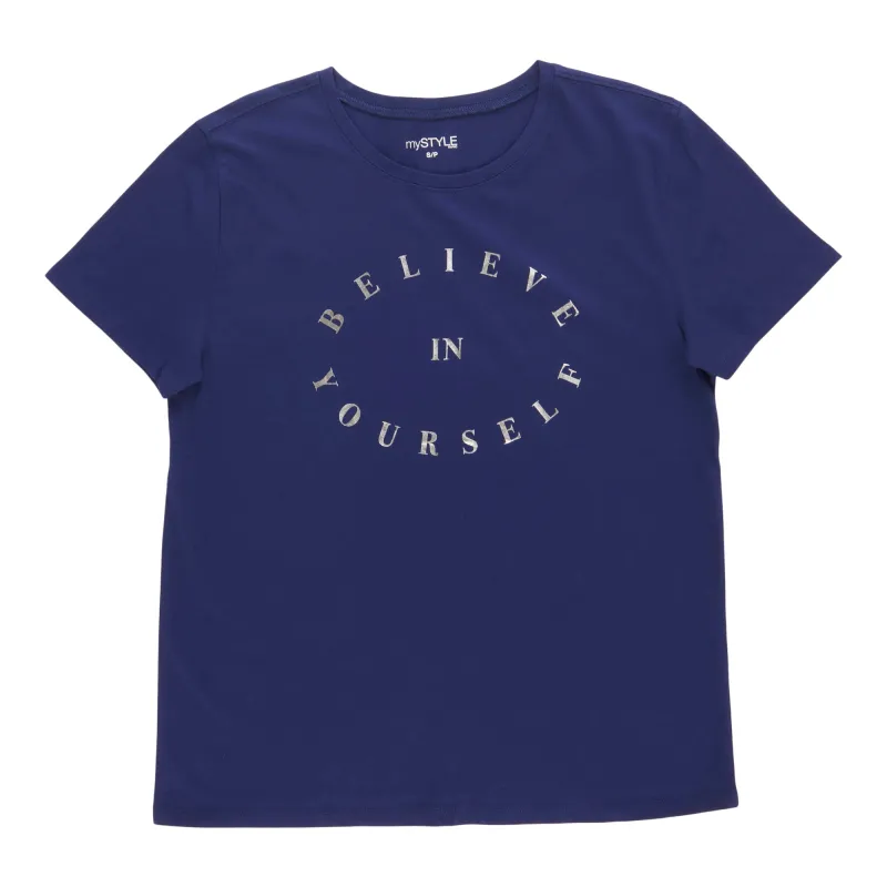 mySTYLE Women's Crew Neck T-Shirt sold by Giant Tiger