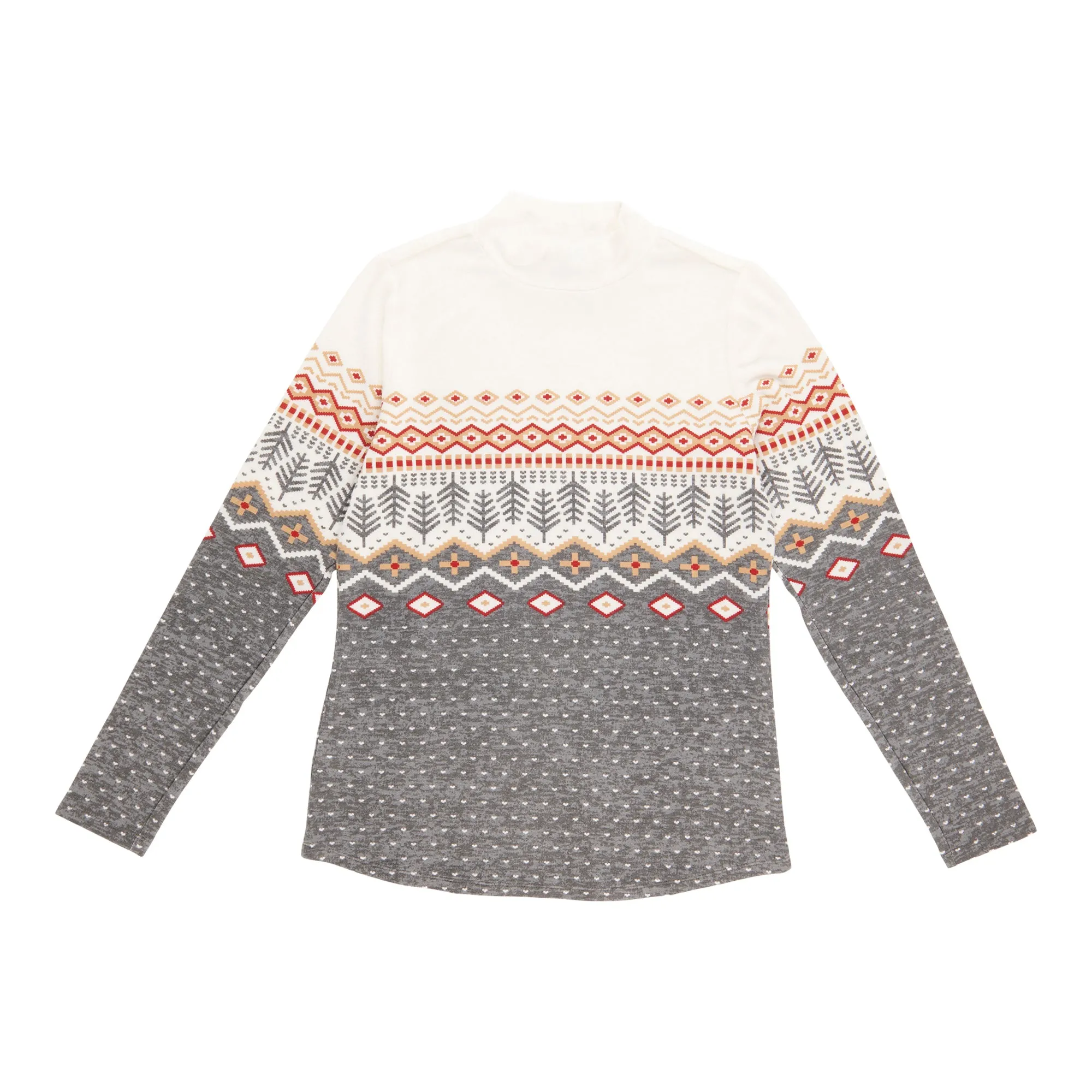 mySTYLE Women's Fair Isle Mock-Neck Sweater sold by Giant Tiger product image thumbnail 3