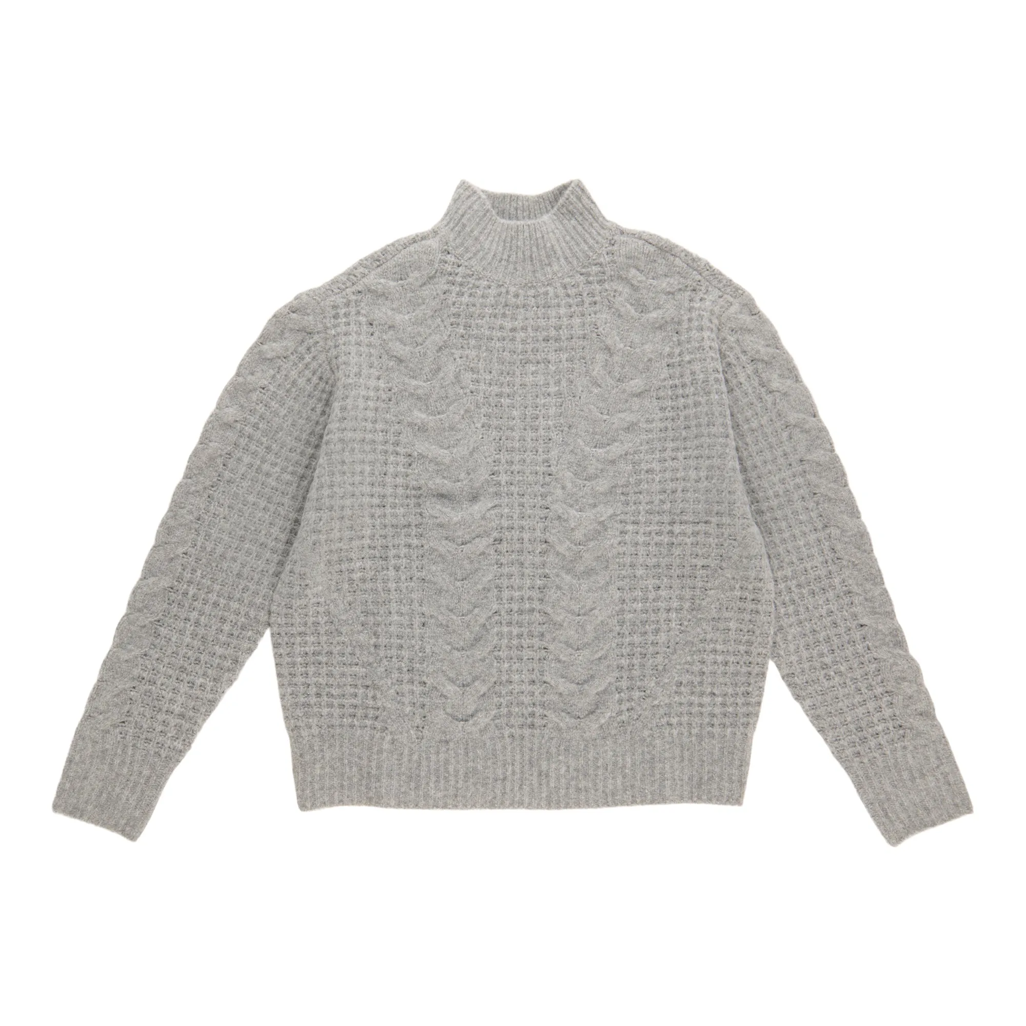 mySTYLE Women's Mock-Neck Cable Sweater sold by Giant Tiger