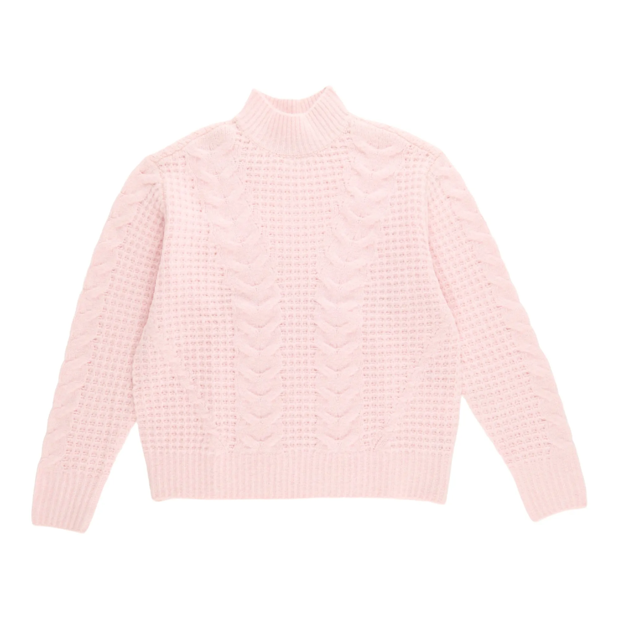 mySTYLE Women's Mock-Neck Cable Sweater sold by Giant Tiger product image thumbnail 3