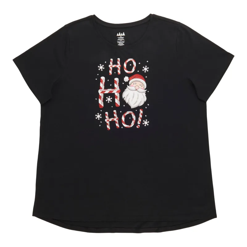 Comfy Cozy Women's Plus Christmas T-Shirt sold by Giant Tiger