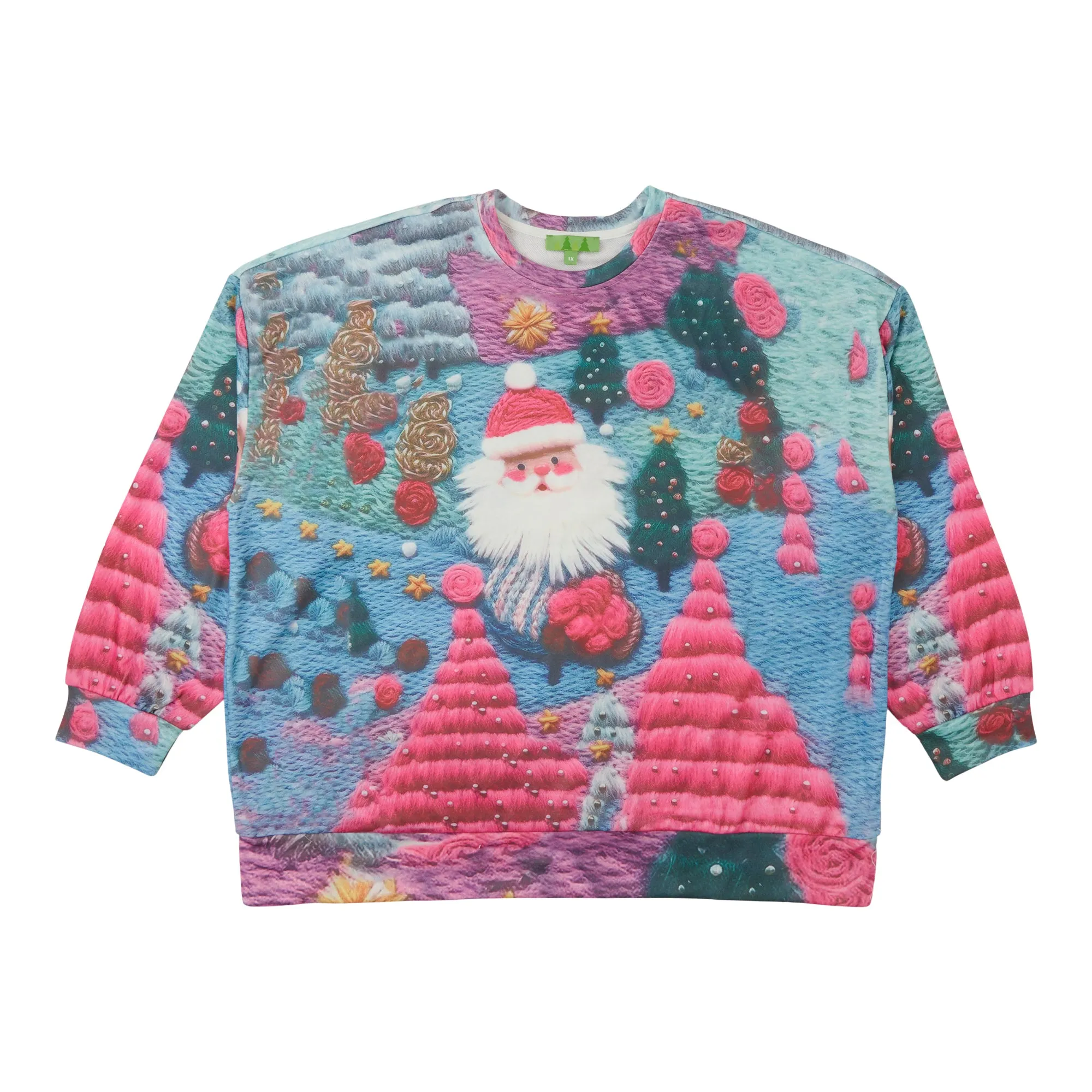 Comfy Cozy Women's Plus 3D Kitschy Christmas Top sold by Giant Tiger product image thumbnail 2