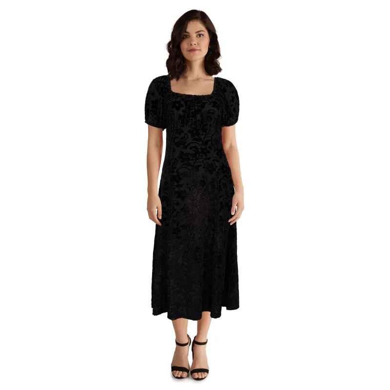 lily morgan Women's Velvet Midi Dress sold by Giant Tiger