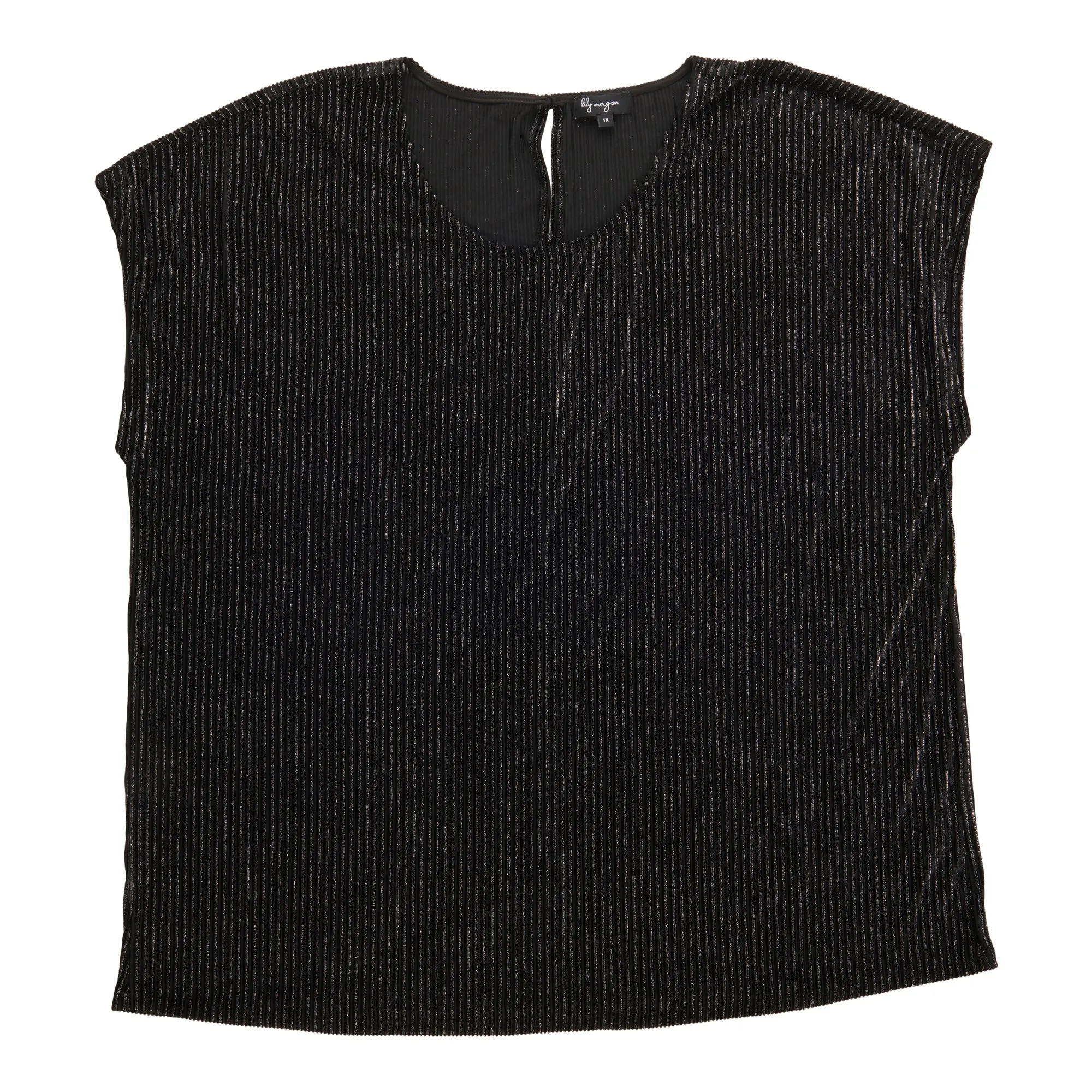 lily morgan Women's Plus Velvet Short Sleeve Top sold by Giant Tiger