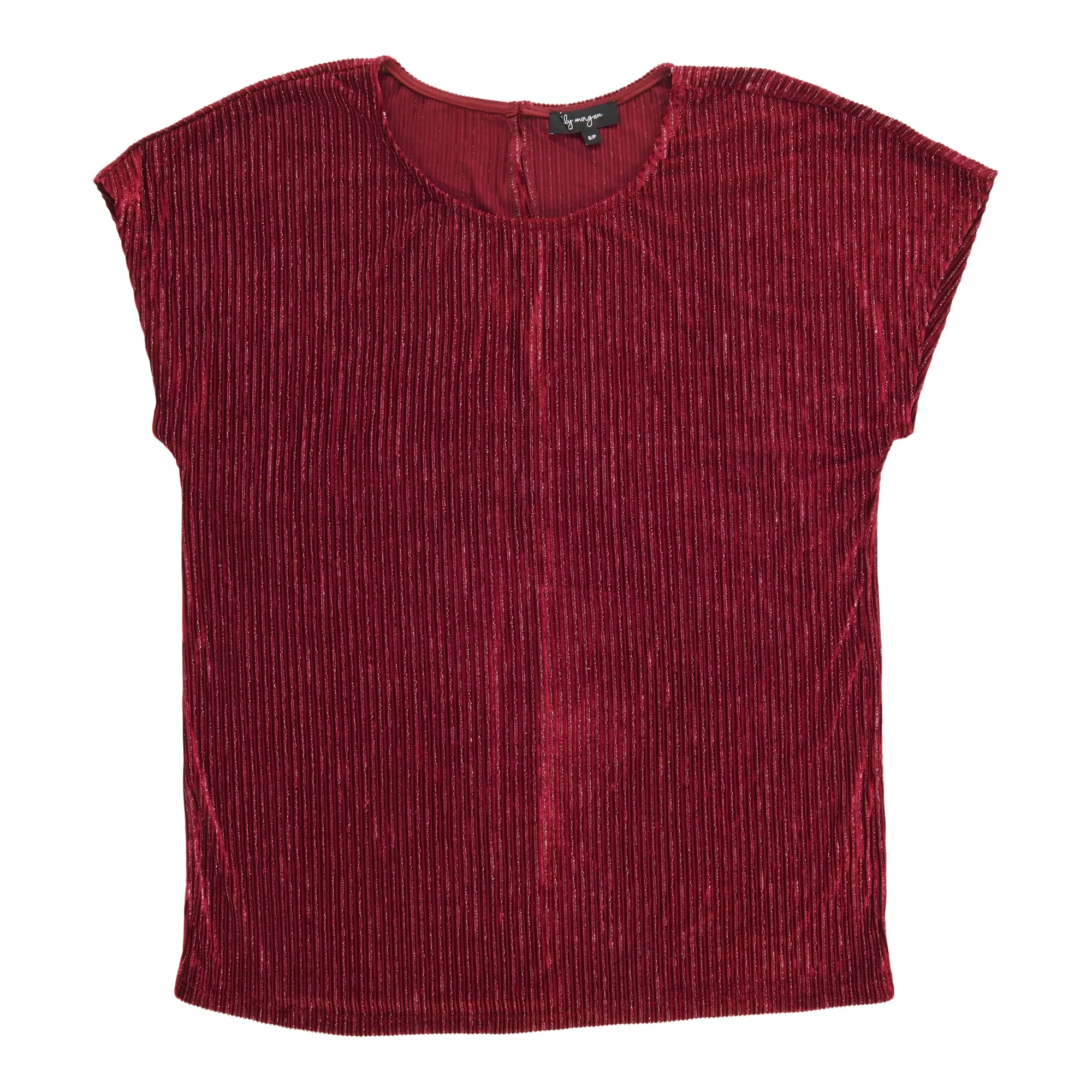 lily morgan Women's Velvet Short Sleeve Top sold by Giant Tiger product image thumbnail 4