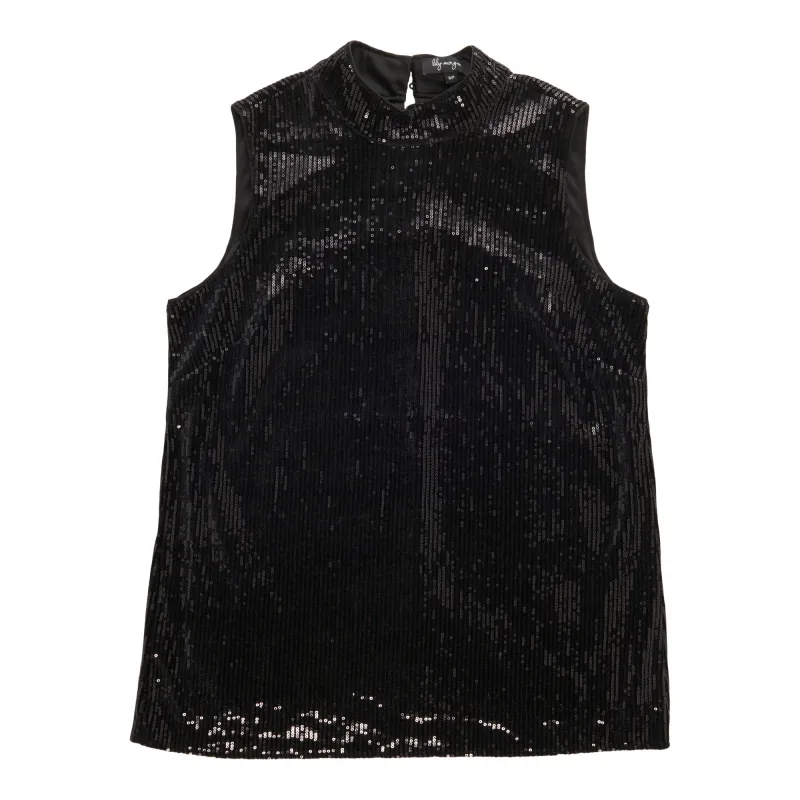 lily morgan Women's Velvet Sequin Mock Neck Camisole sold by Giant Tiger