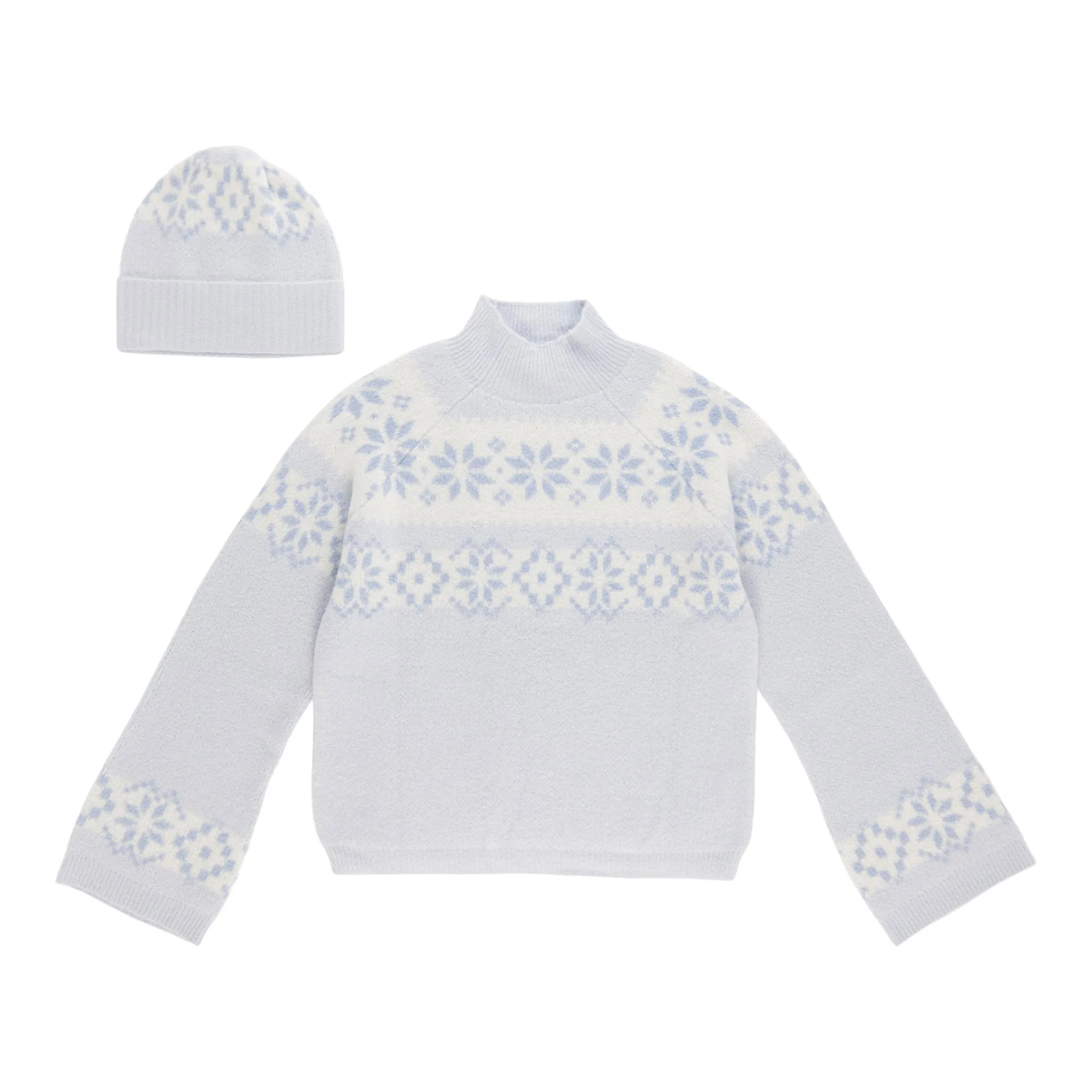 mySTYLE Women's Fair Isle Mock Neck Sweater sold by Giant Tiger