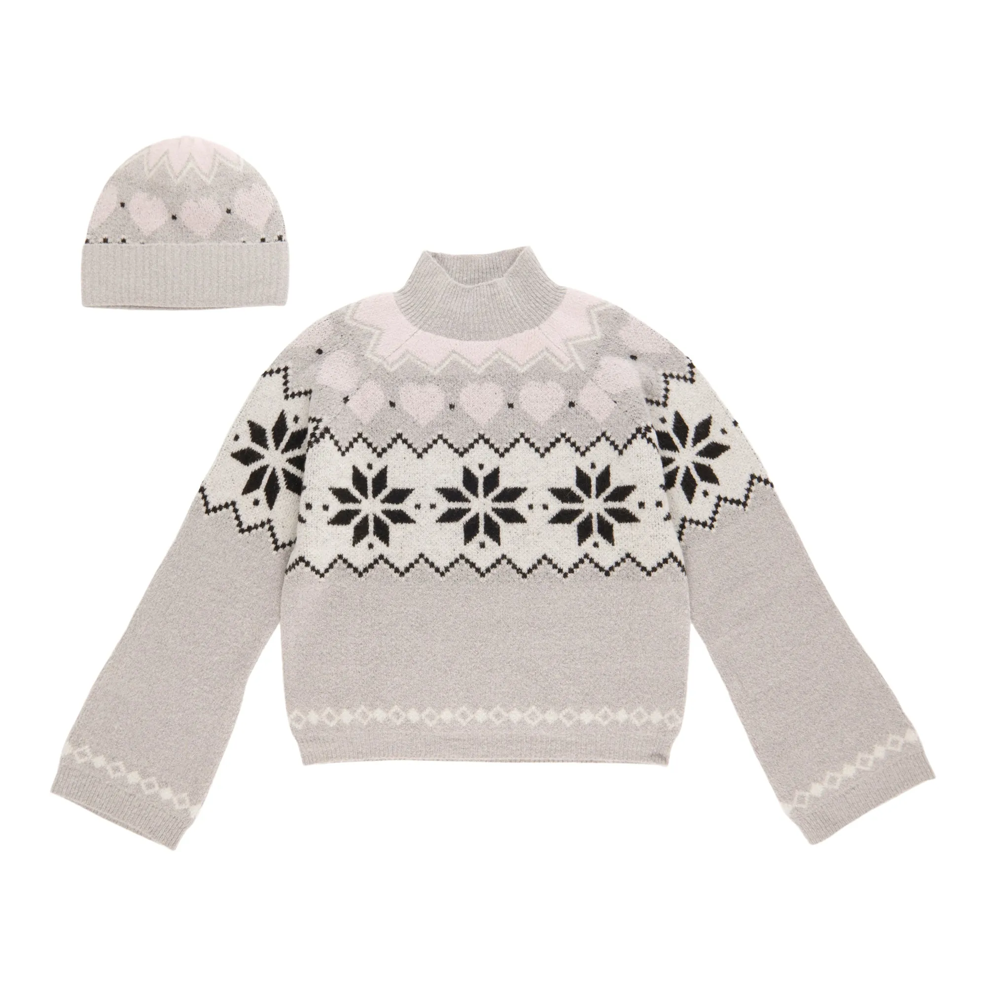 mySTYLE Women's Fair Isle Mock Neck Sweater sold by Giant Tiger product image thumbnail 2