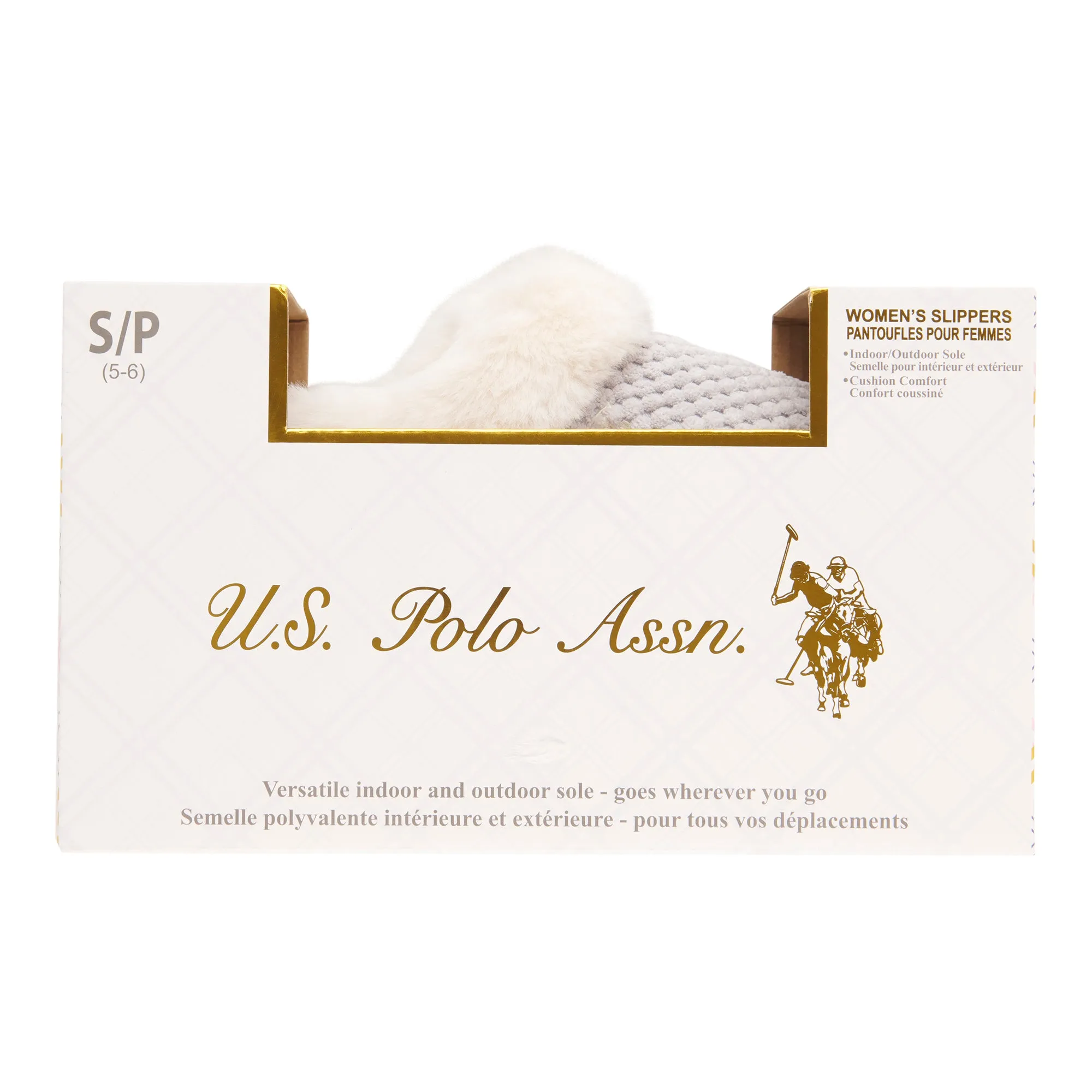 U.S. Polo Women's Pique Scuff Slippers sold by Giant Tiger product image thumbnail 4