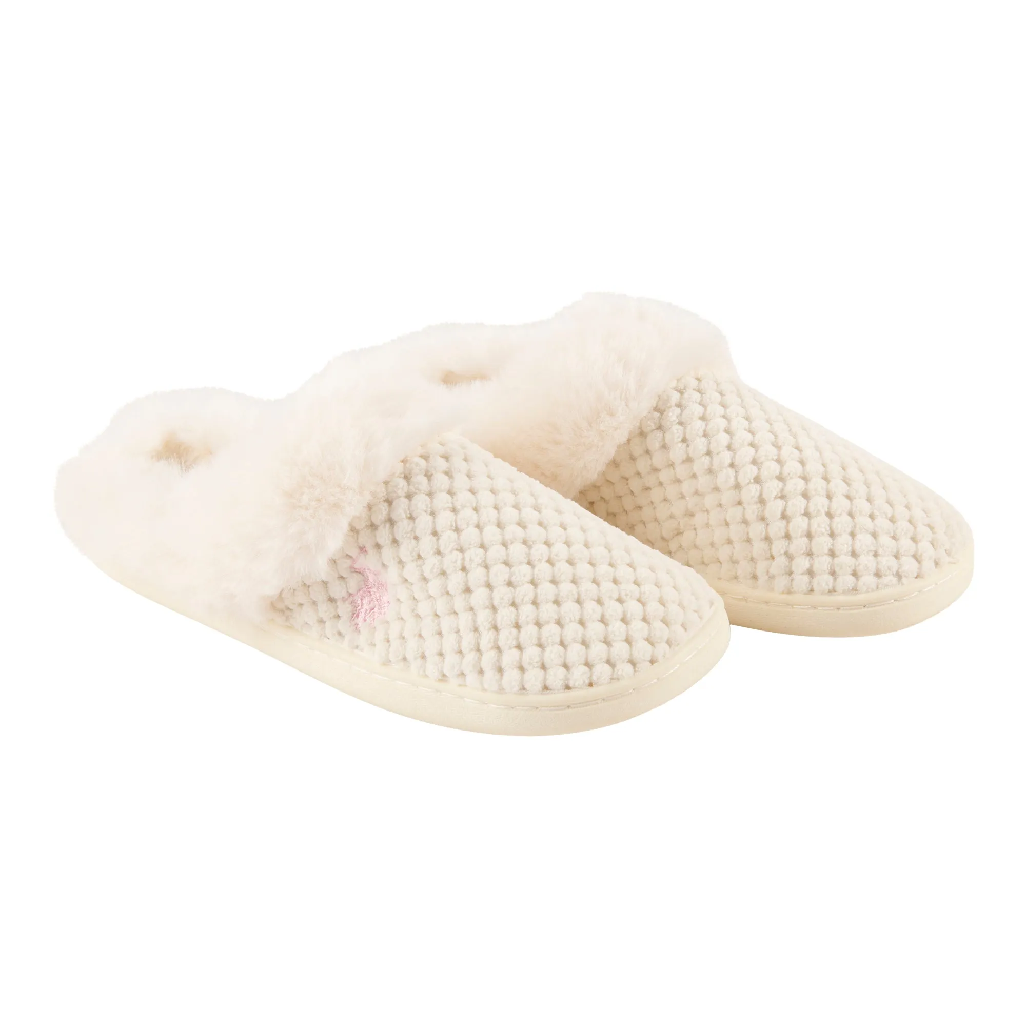 U.S. Polo Women's Pique Scuff Slippers sold by Giant Tiger