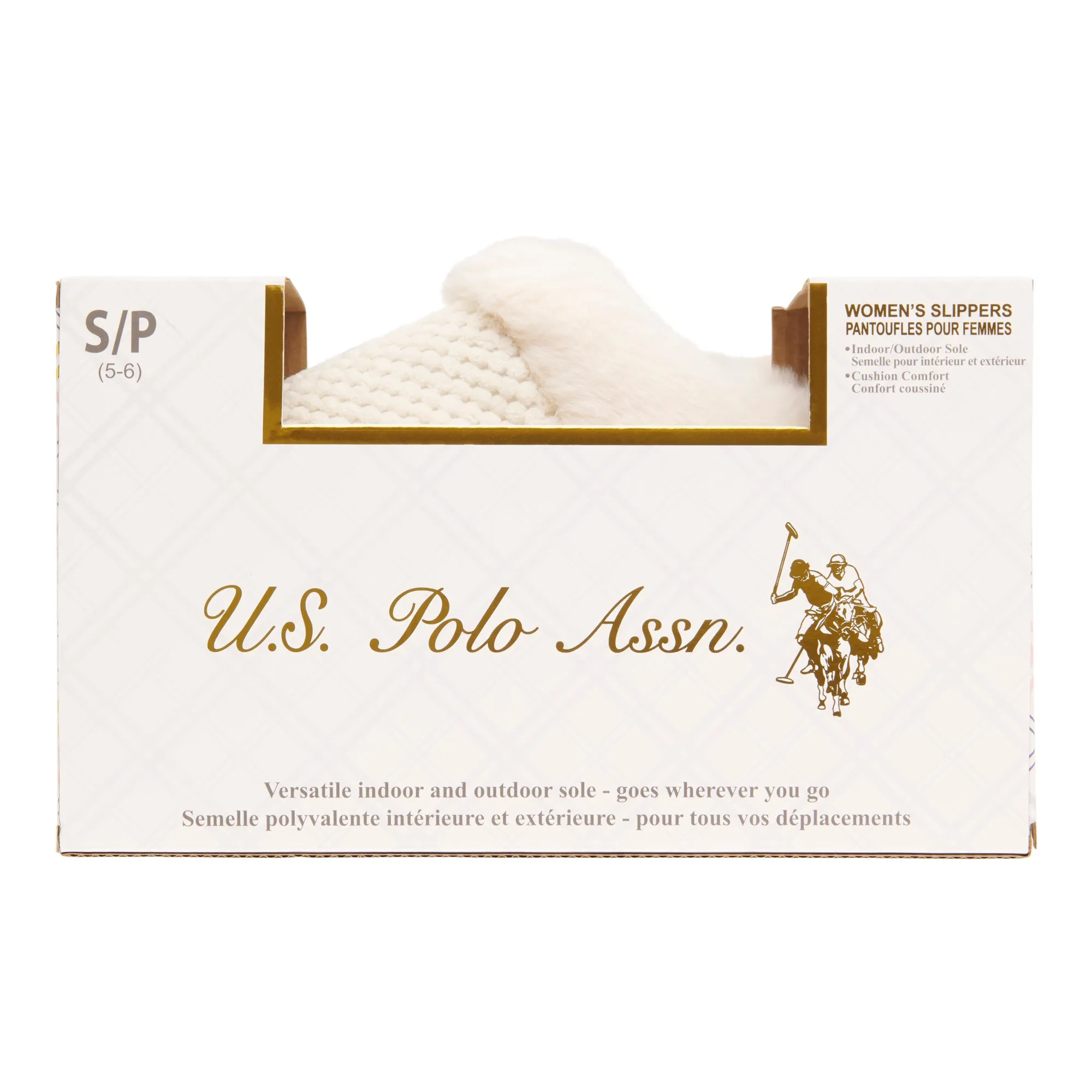 U.S. Polo Women's Pique Scuff Slippers sold by Giant Tiger product image thumbnail 2