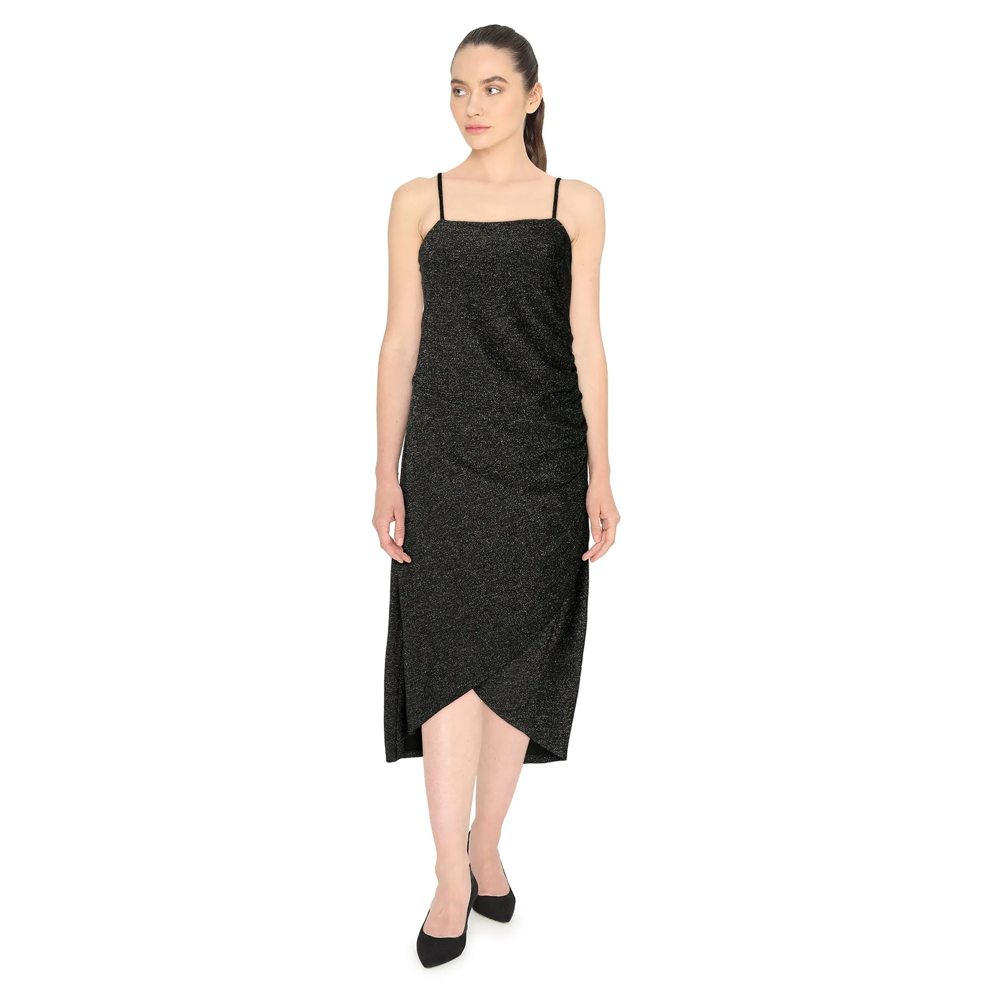 lily morgan Women's Side Ruched Dress sold by Giant Tiger